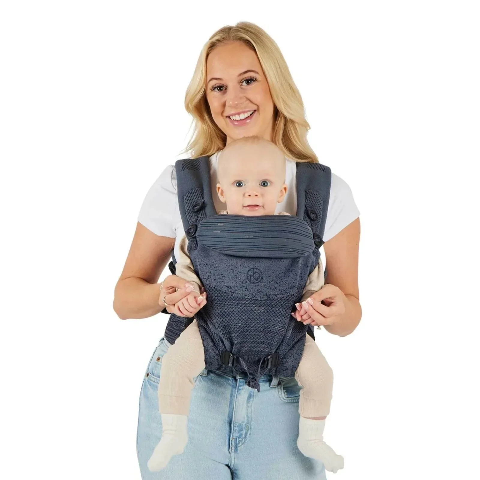 Ickle Bubba Seren 3-in-1 Baby Carrier - Slate - Image 7