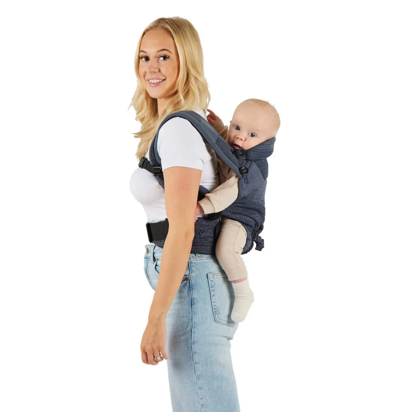 Ickle Bubba Seren 3-in-1 Baby Carrier - Slate - Image 8