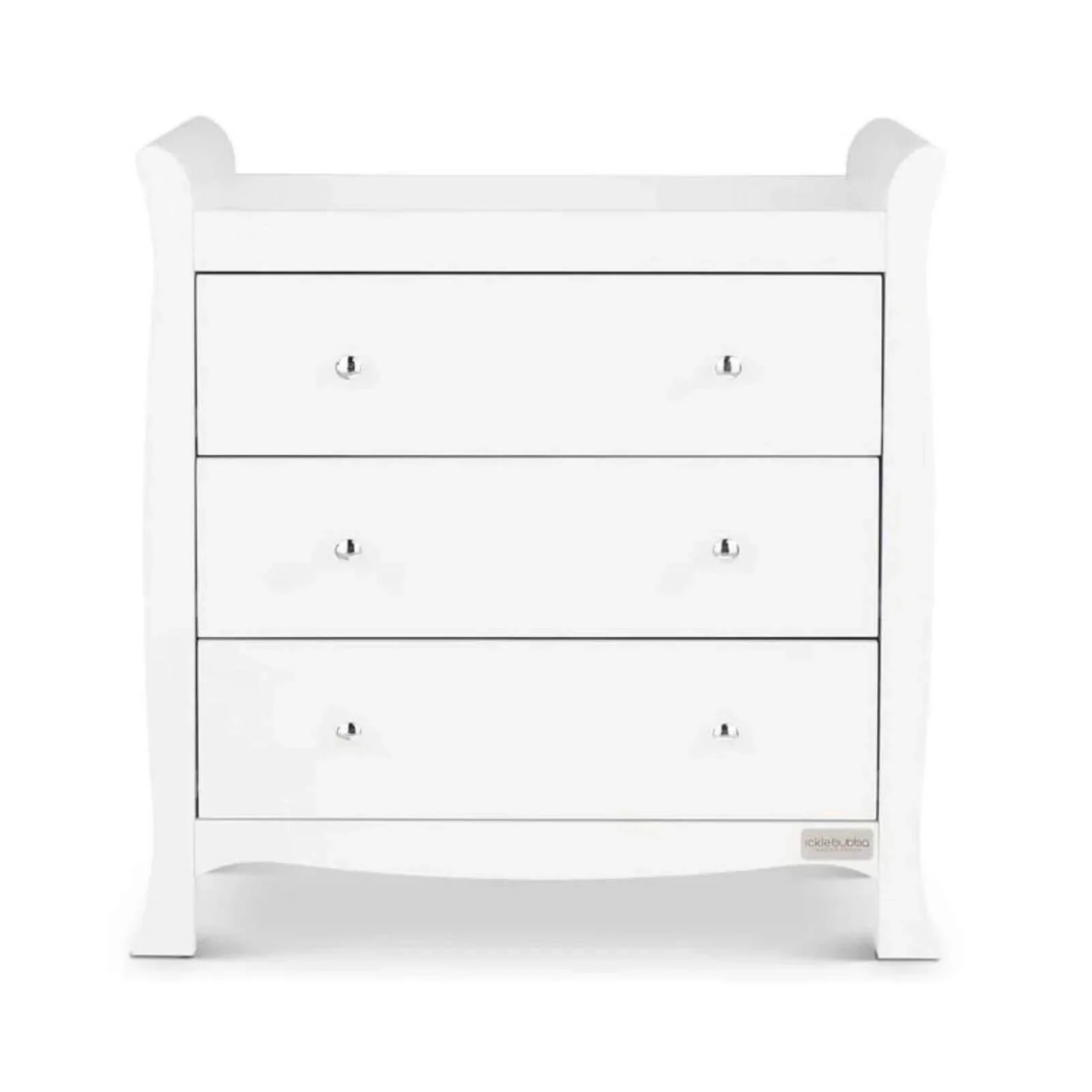 Ickle Bubba Snowdon 4 in 1 Mini 3 Piece Furniture Set White - Premium Sprung Mattress - Image 15