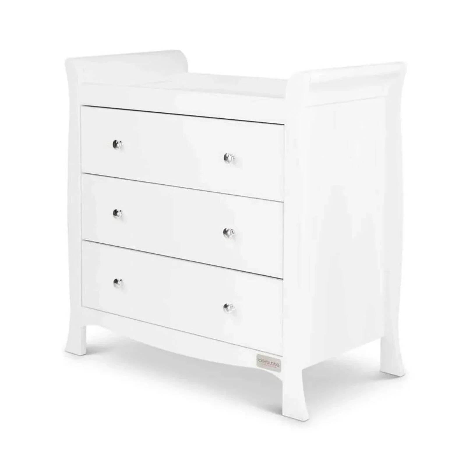 Ickle Bubba Snowdon Classic 2 Piece Furniture Set White - Premium Pocket Sprung Mattress - Image 11