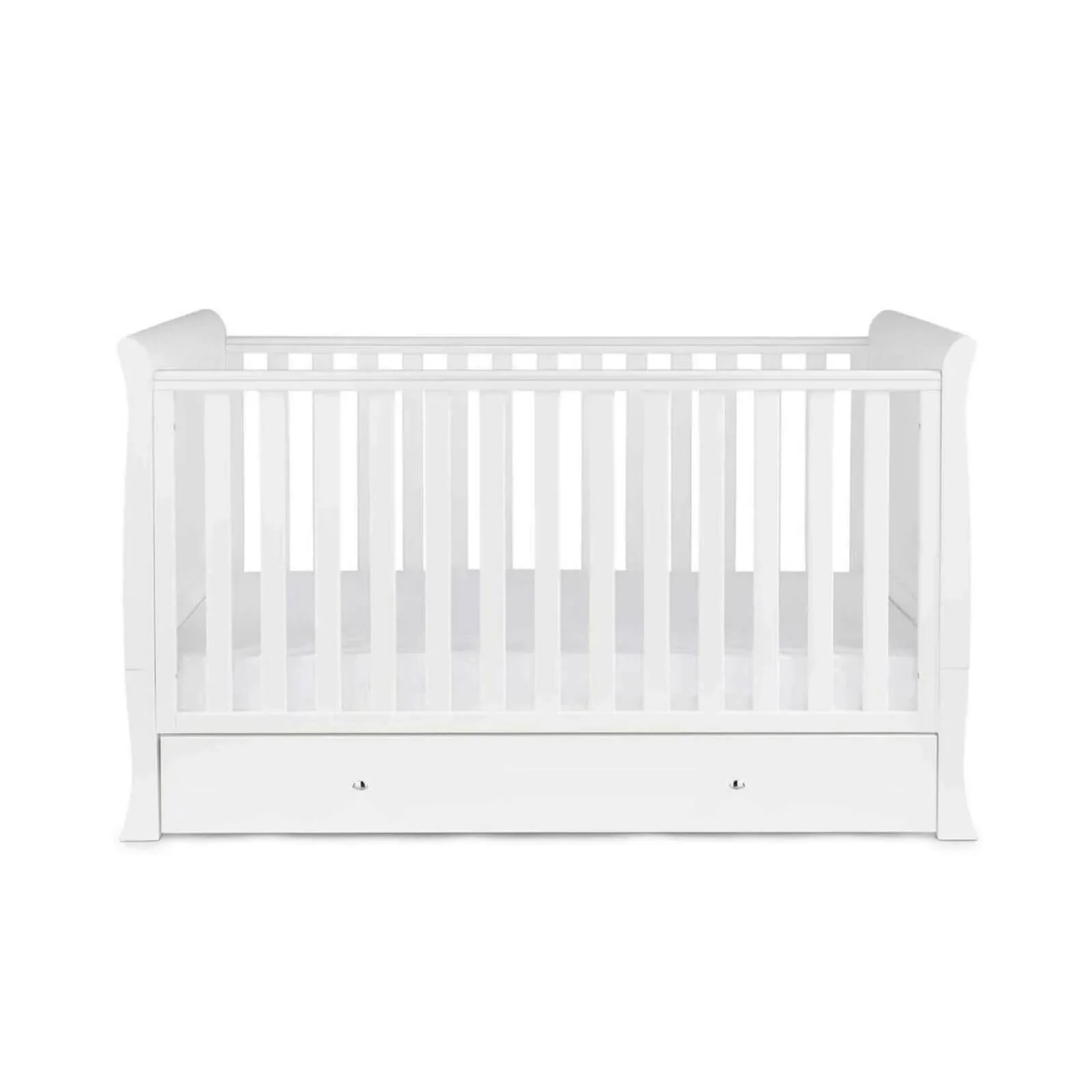 Ickle Bubba Snowdon Classic 2 Piece Furniture Set White - Premium Pocket Sprung Mattress - Image 7