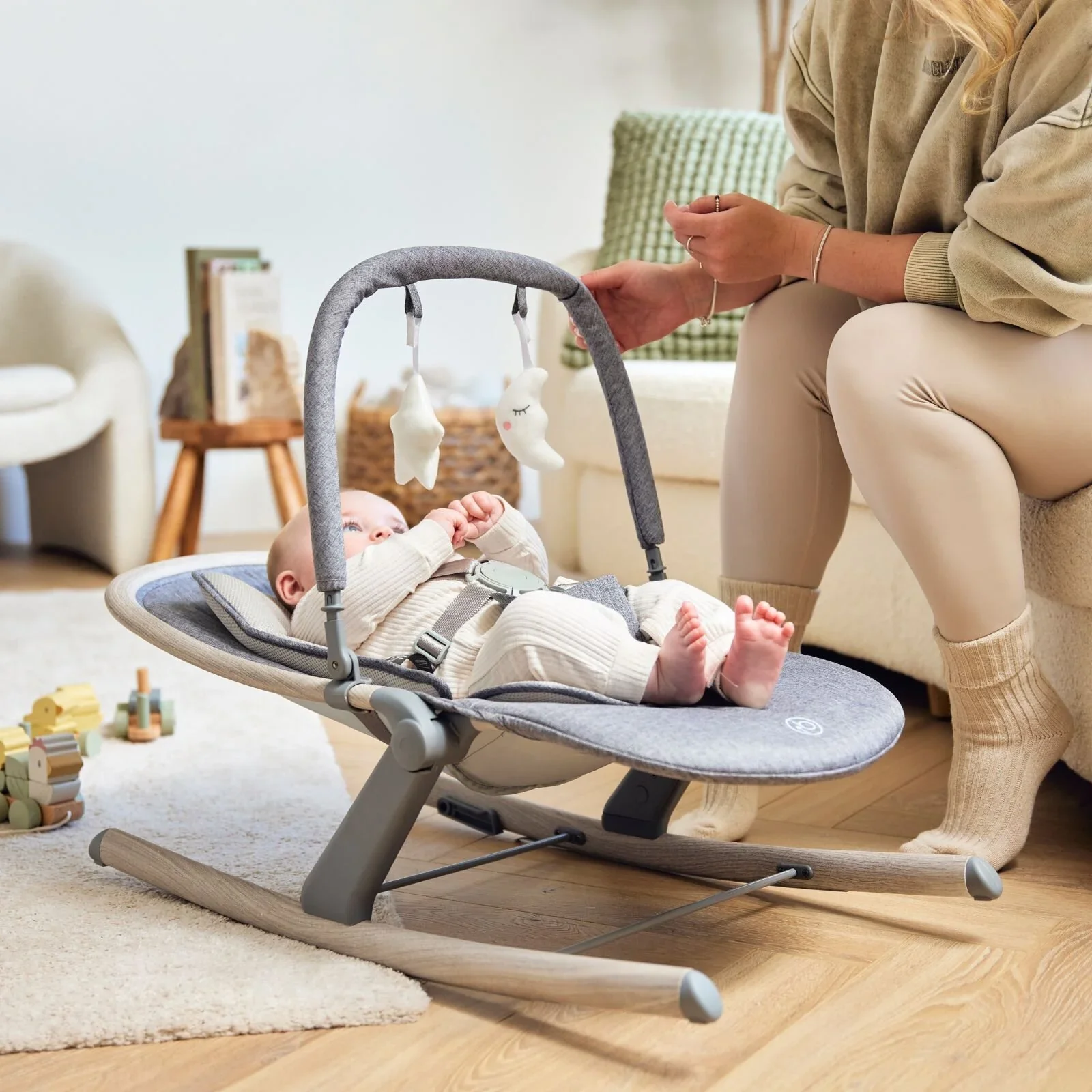 Ickle Bubba Stella Rocker - Grey - Image 12