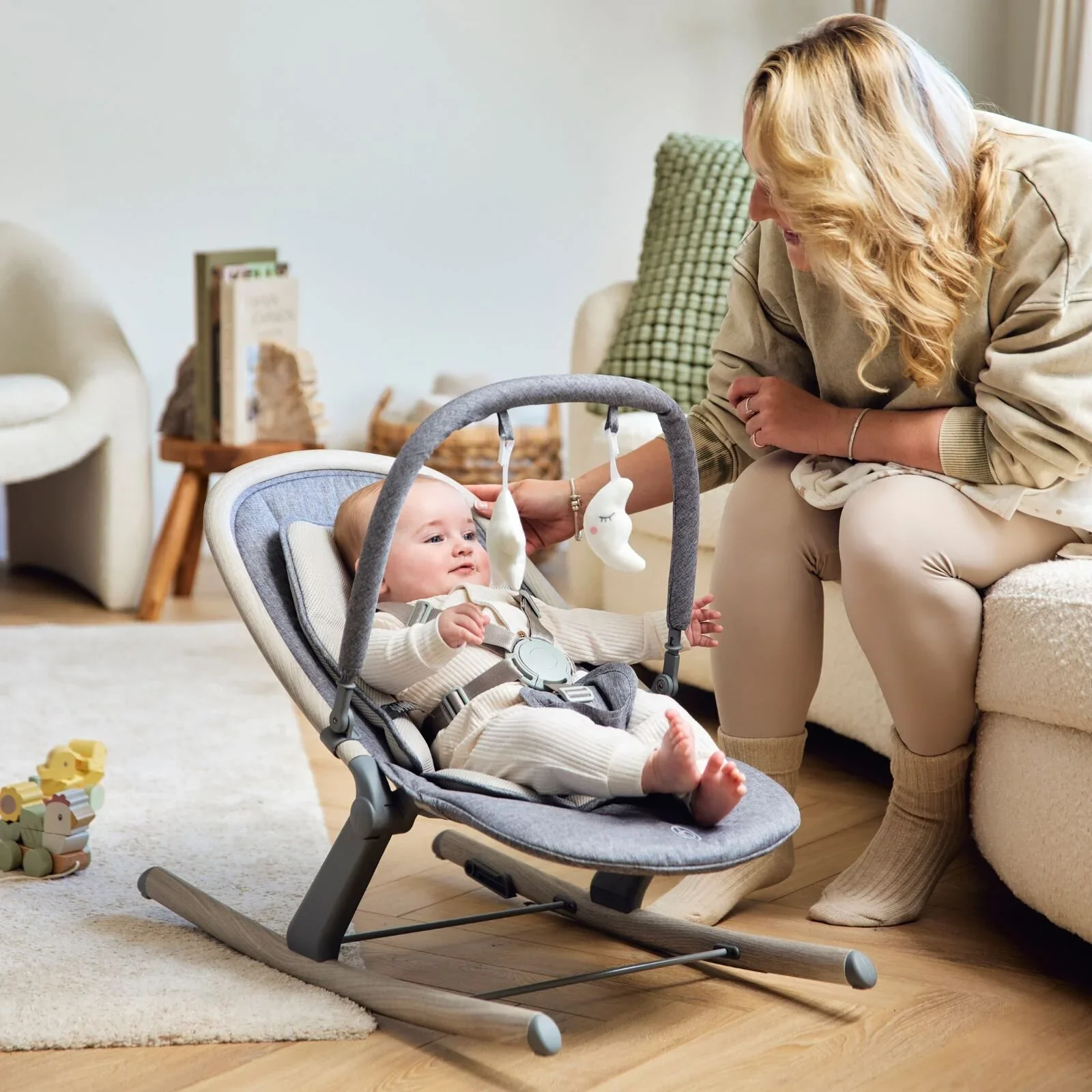 Ickle Bubba Stella Rocker - Grey - Image 13