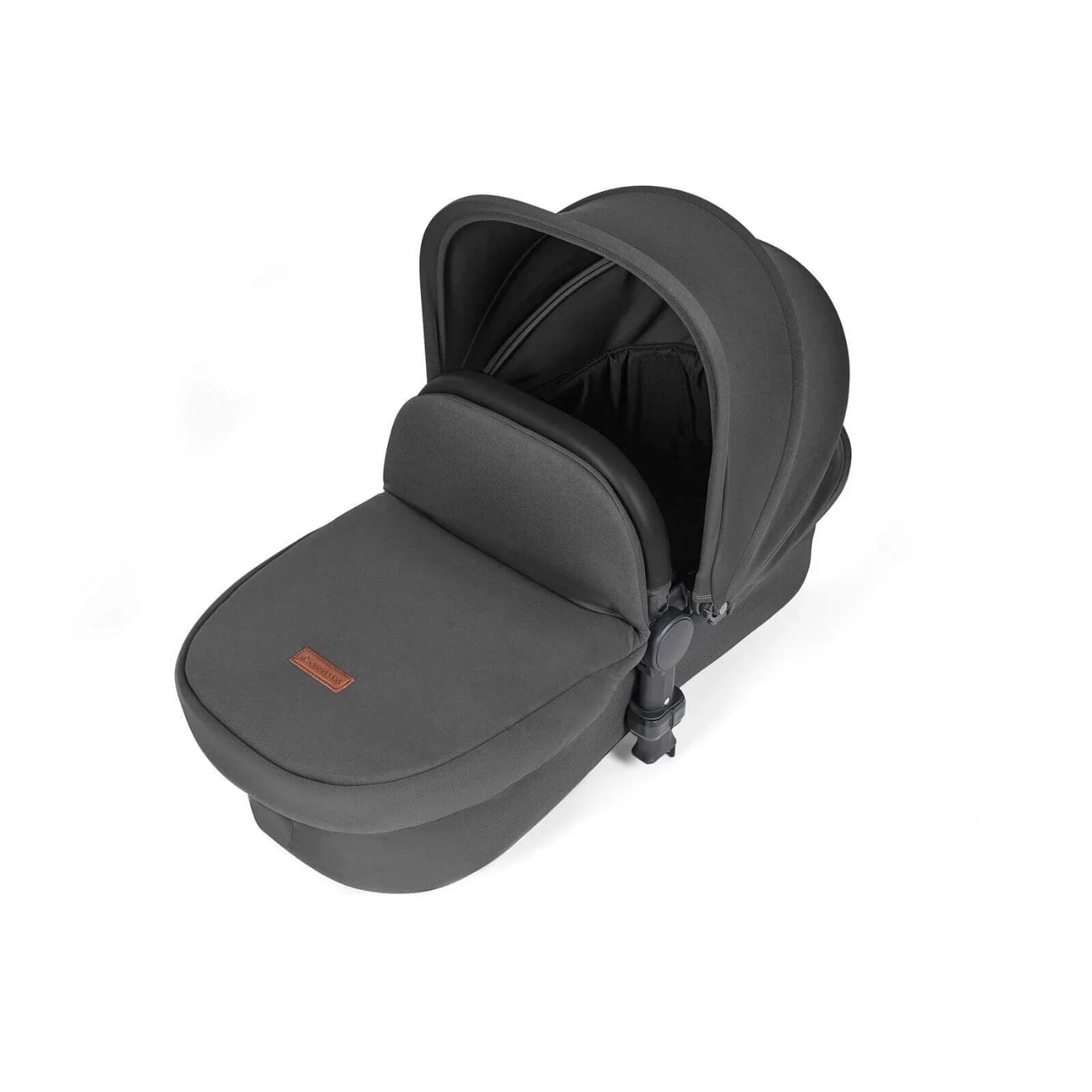 Ickle Bubba Stomp Luxe 2-in-1 Pushchair & Carrycot - Black/Charcoal Grey/Black - Image 12