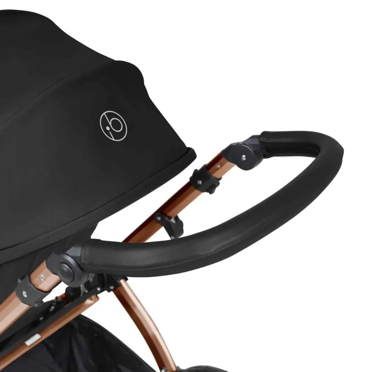 Ickle Bubba Stomp Luxe Travel System with i-Size Cirrus Car Seat & ISOFIX Base 12 pcs - Bronze & Midnight & Black - Image 17