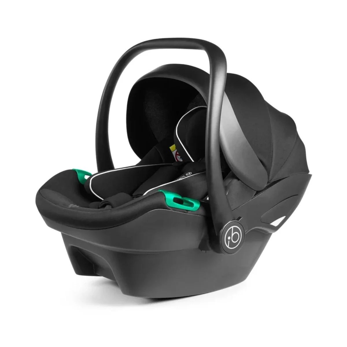 Ickle Bubba Stomp Luxe Travel System with i-Size Stratus Car Seat & ISOFIX Base 12 pcs - Black & Midnight & Black - Image 10