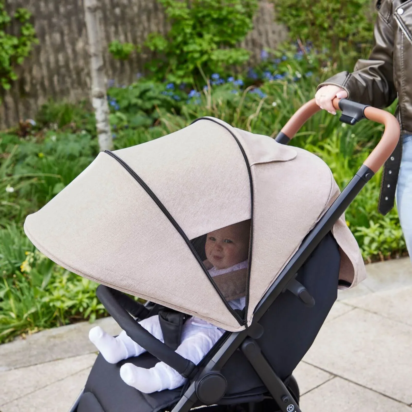 Ickle Bubba Stomp Stride Max Stroller - Charcoal Grey - Image 16