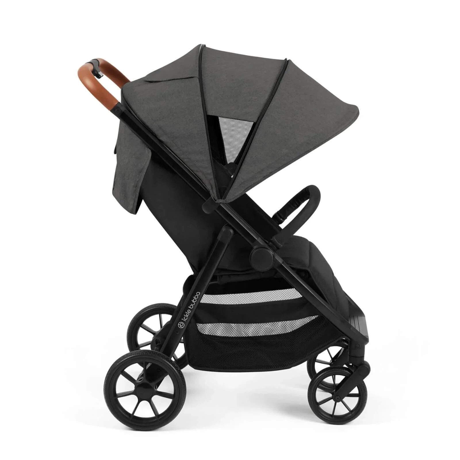 Ickle Bubba Stomp Stride Stroller - Charcoal Grey - Image 3