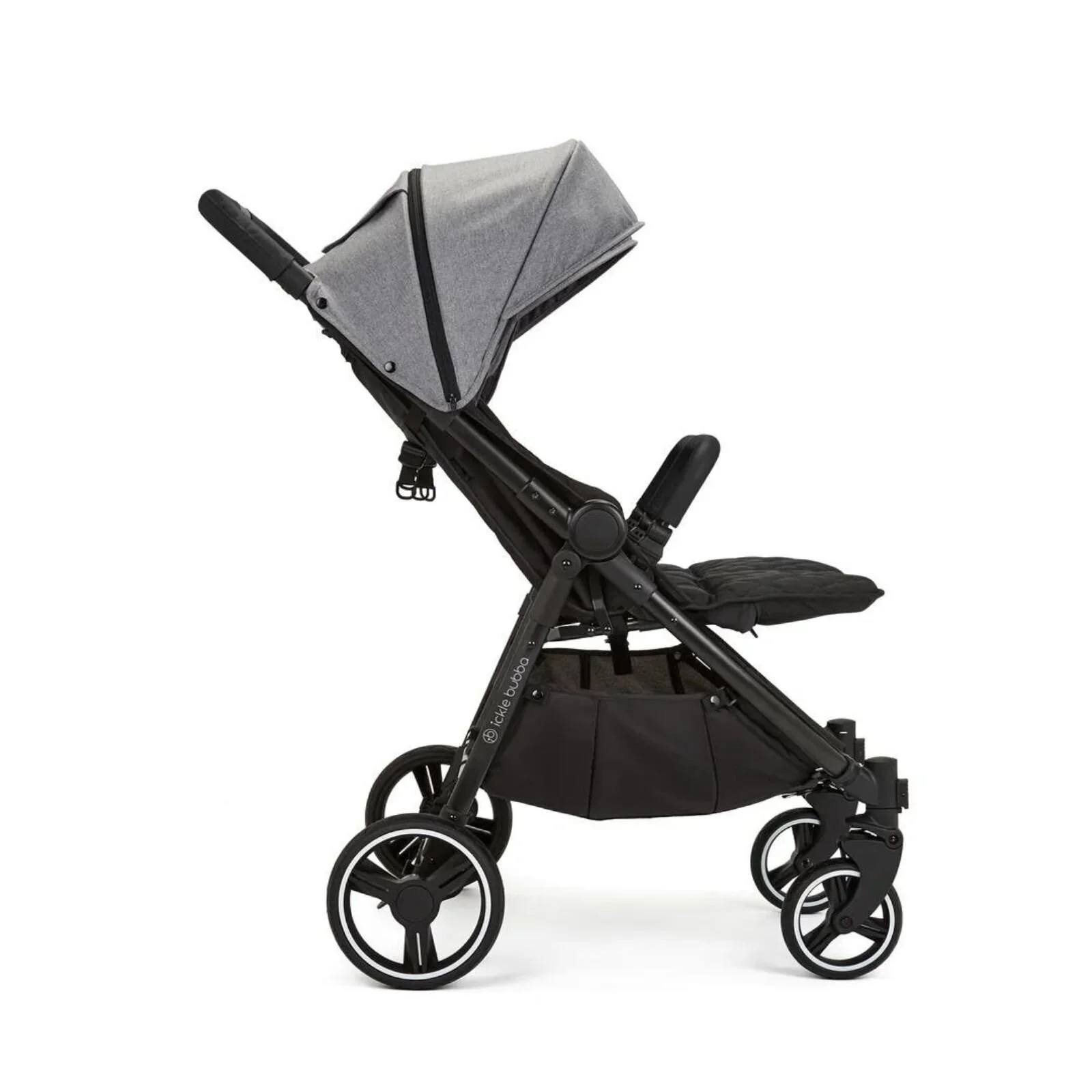 Ickle Bubba Venus Double Stroller - Space Grey - Image 3