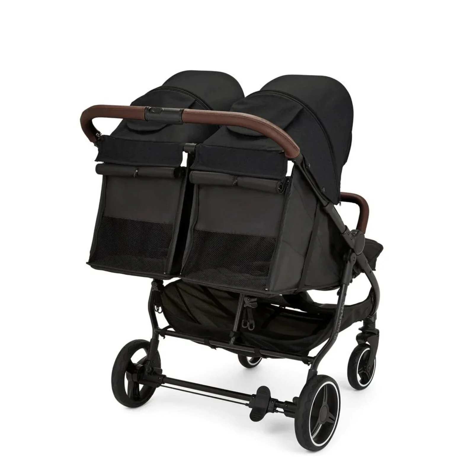 Ickle Bubba Venus Double Stroller - Black - Image 7