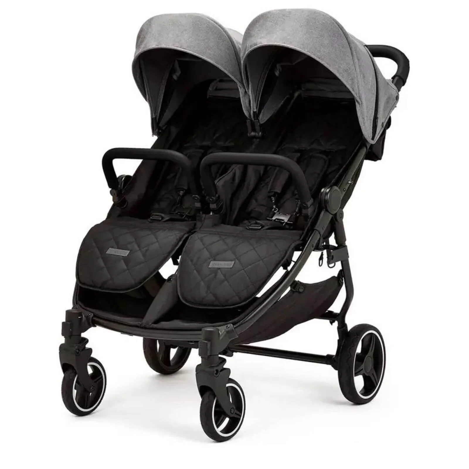 Ickle Bubba Venus Max Double Stroller - Space Grey - Image 2