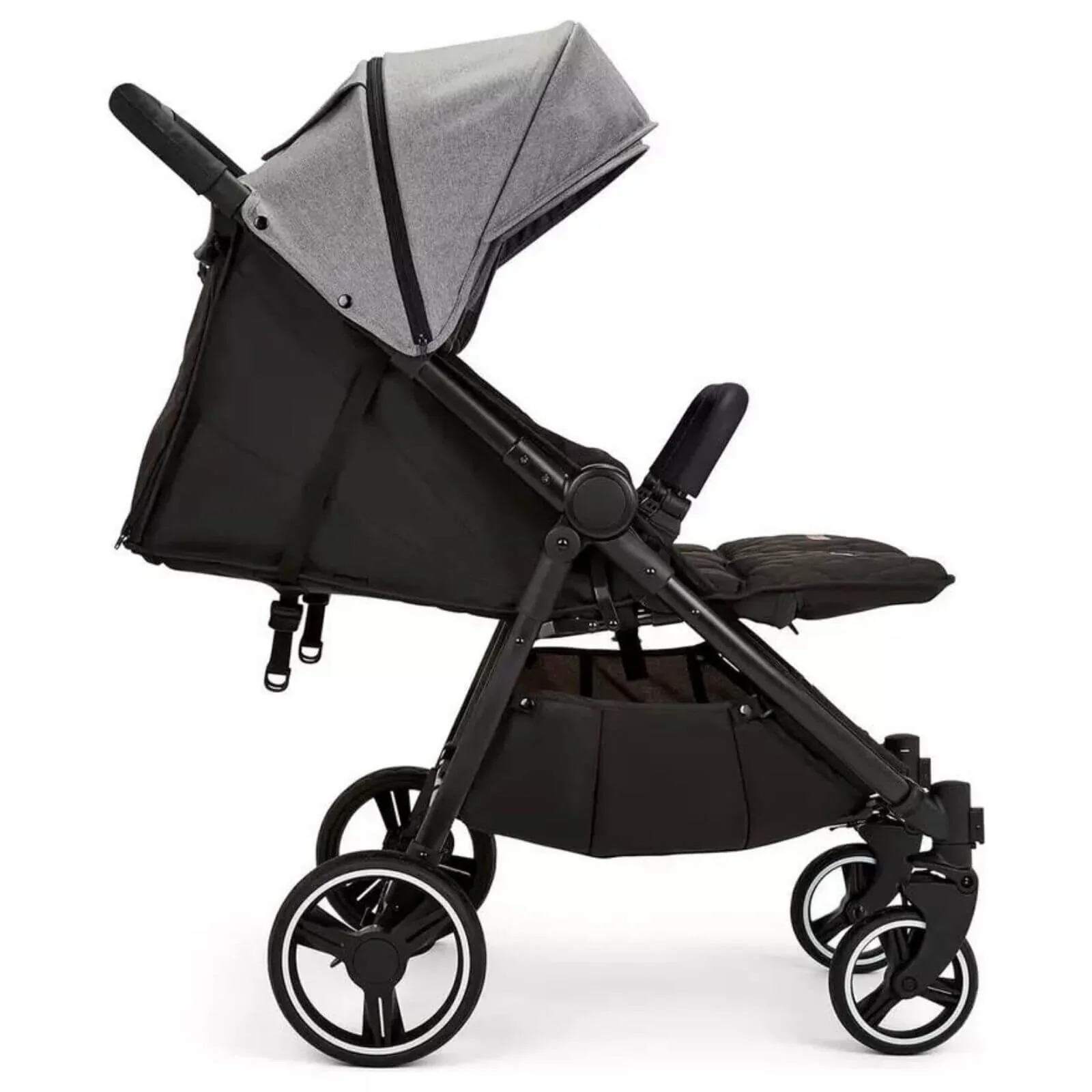 Ickle Bubba Venus Max Double Stroller - Space Grey - Image 3