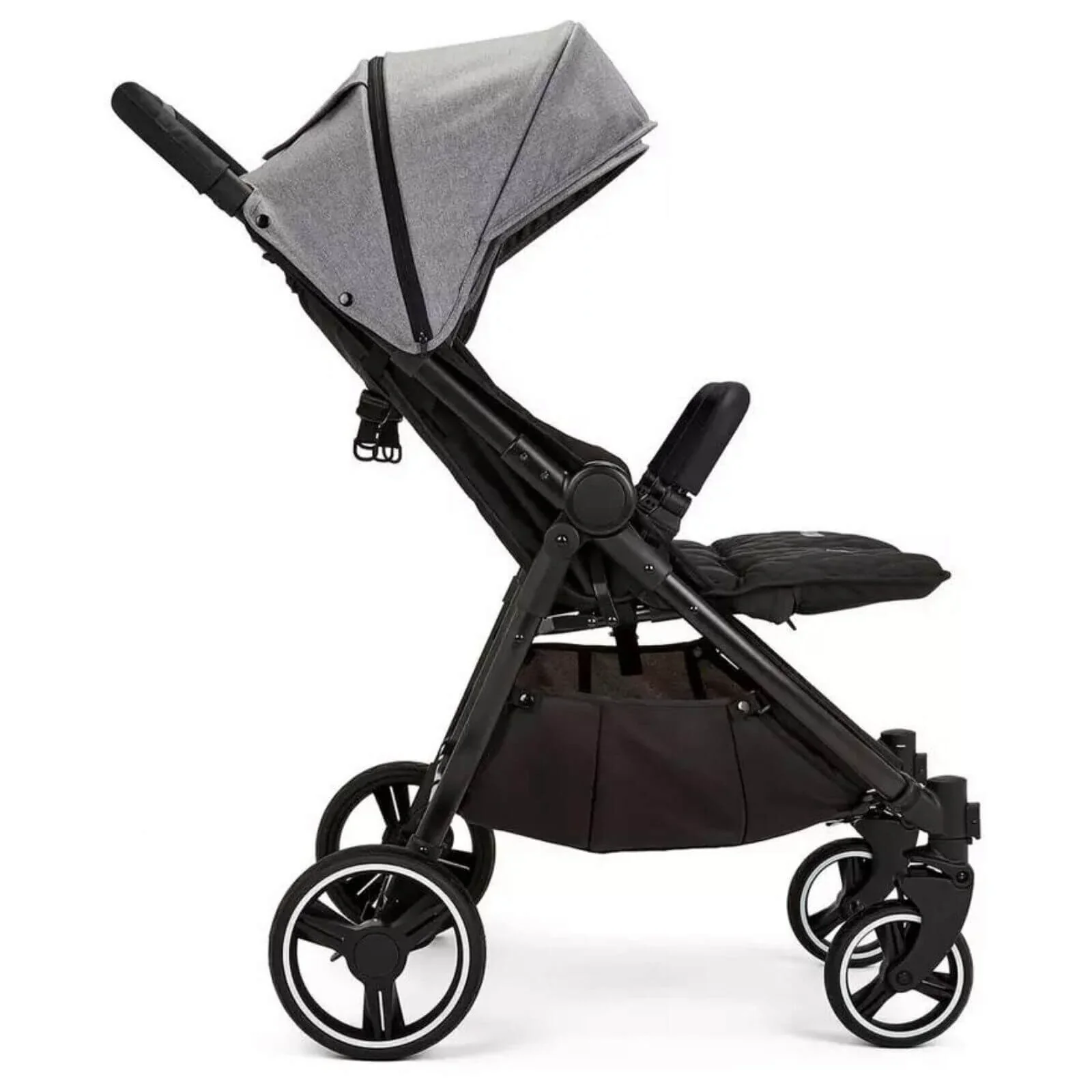 Ickle Bubba Venus Max Double Stroller - Space Grey - Image 4