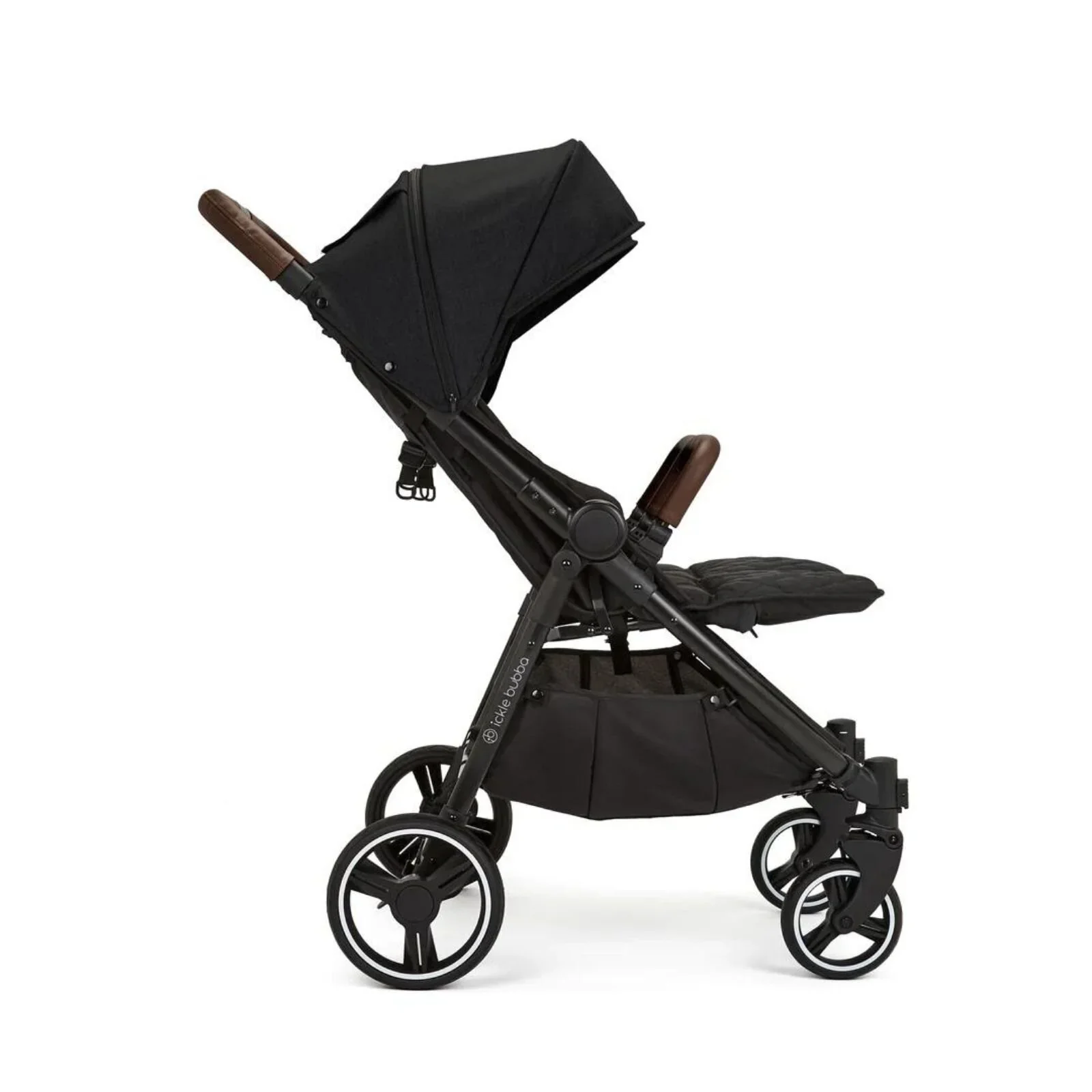 Ickle Bubba Venus Max Double Stroller - Black - Image 5