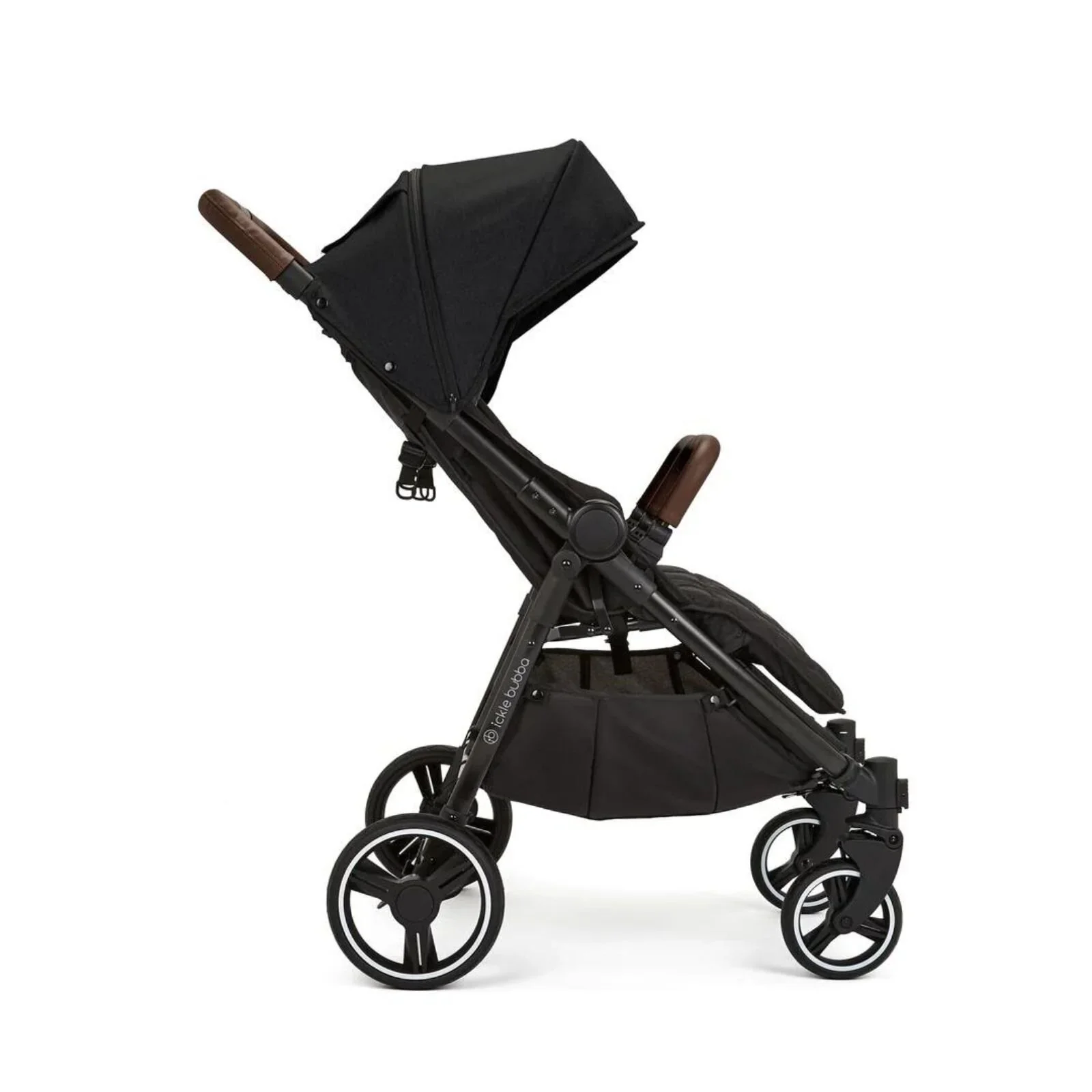 Ickle Bubba Venus Max Double Stroller - Black - Image 6