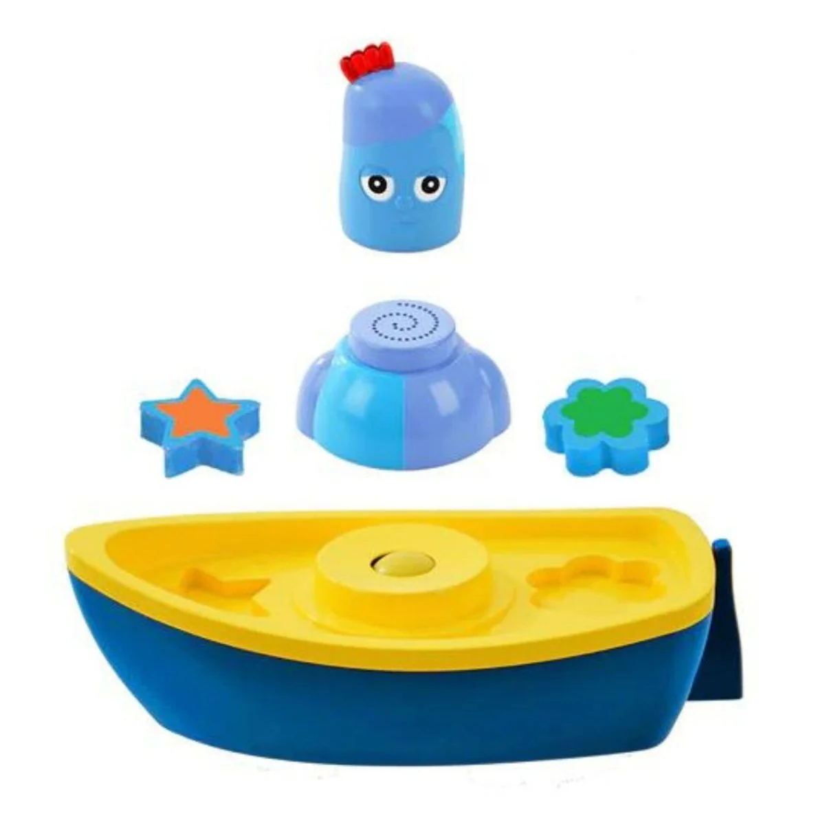 In the Night Garden Iggle Piggle's Lightshow Bath-time Boat - Image 5