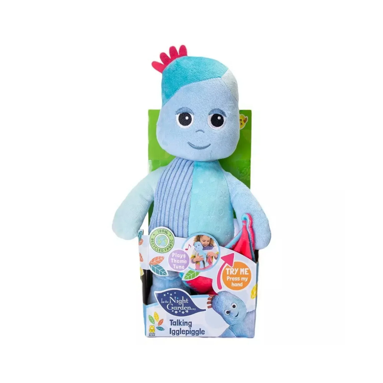 In the Night Garden Igglepiggle Talking Soft Toy - Image 2