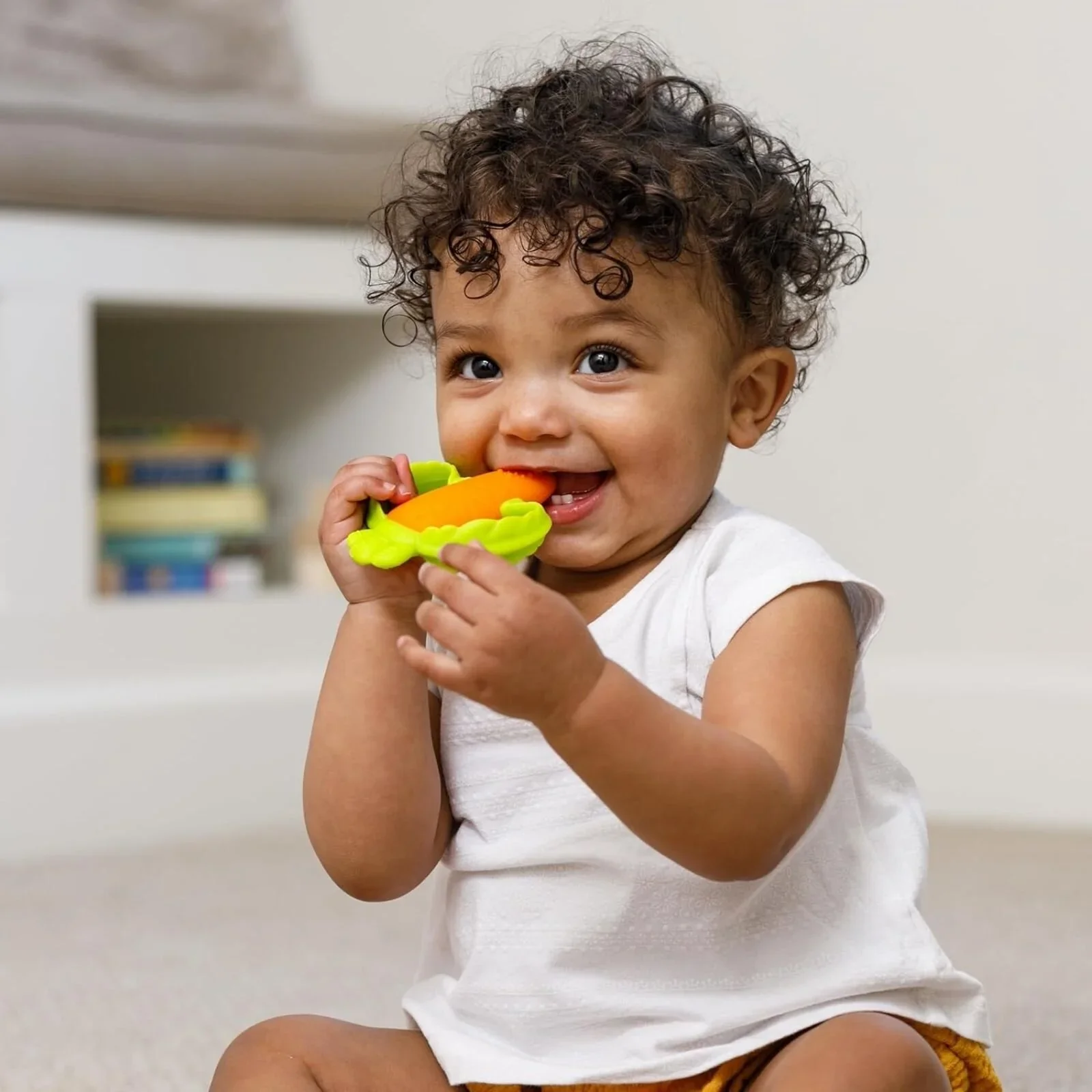 Infantino Lil' Nibbles Teether - Carrot - Image 5