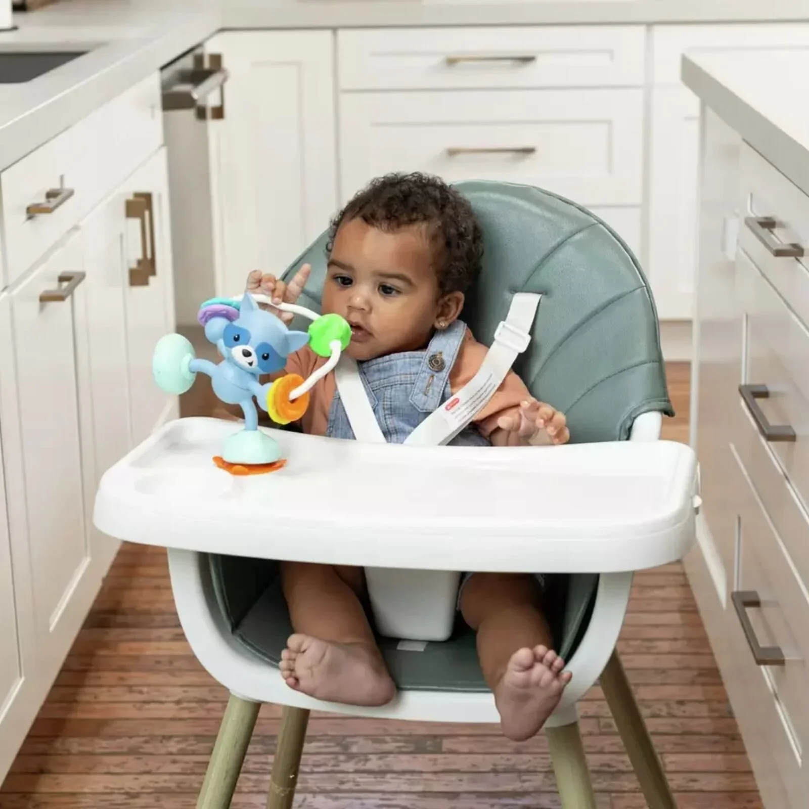 Infantino Stick & Spin High Chair Pal - Racoon - Image 4