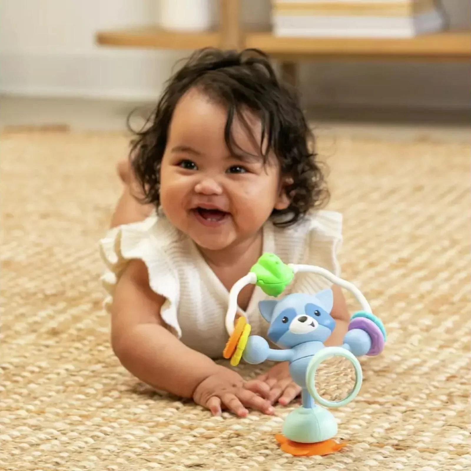 Infantino Stick & Spin High Chair Pal - Racoon - Image 5