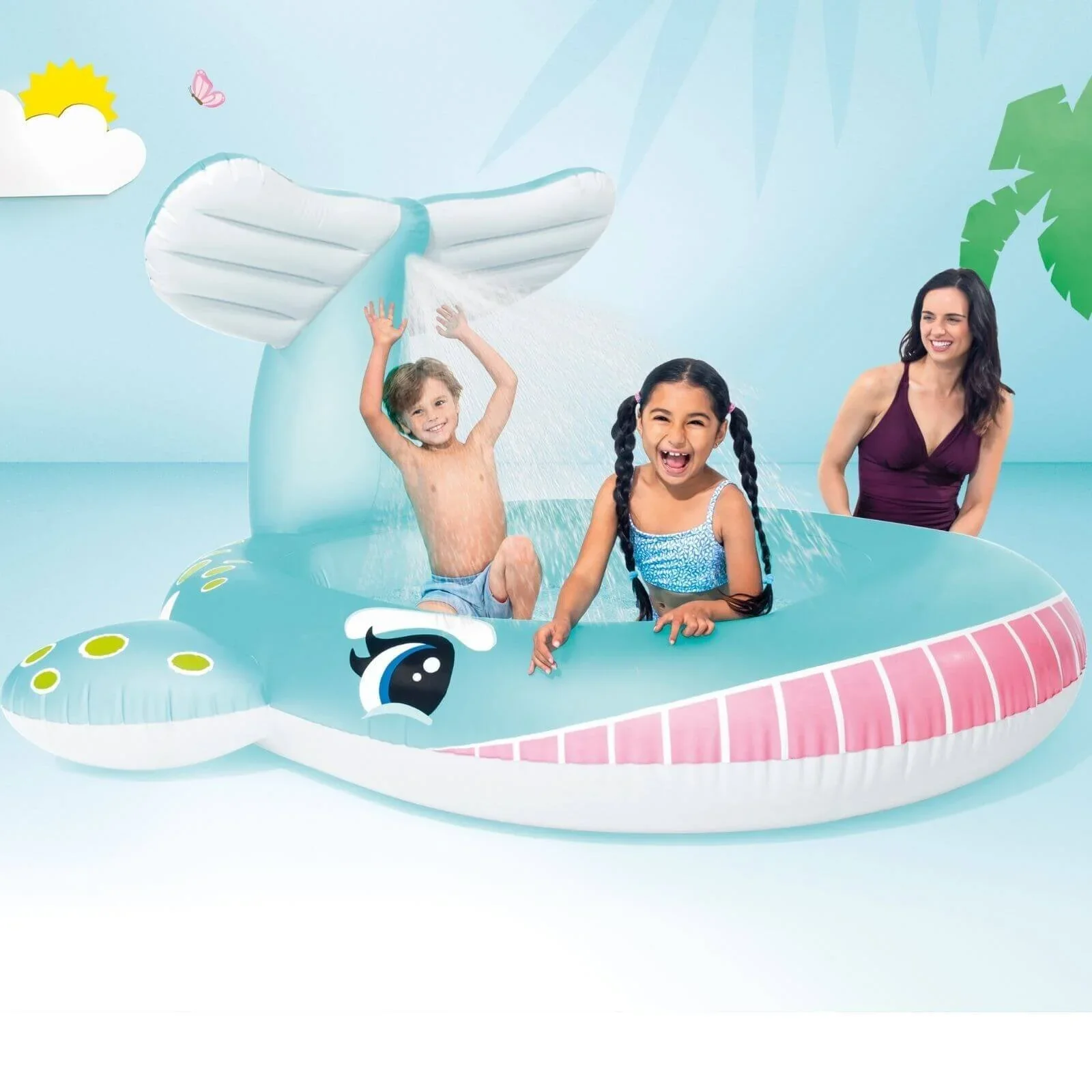INTEX Whale Spray Pool - Image 2