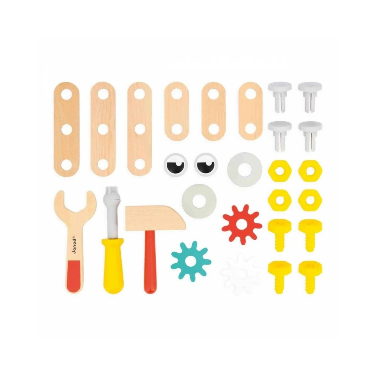 Janod Brico Kids Robot Tool Box - Image 3