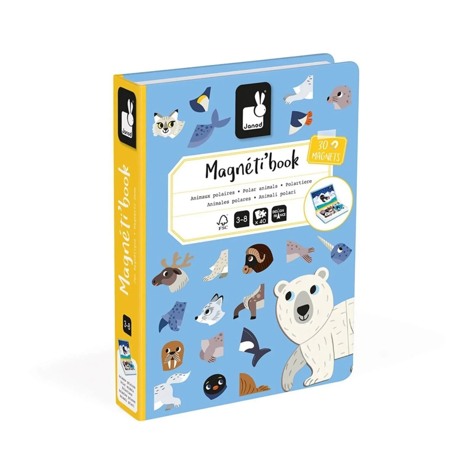 Janod Magnetibook Polar Animals - Image 6