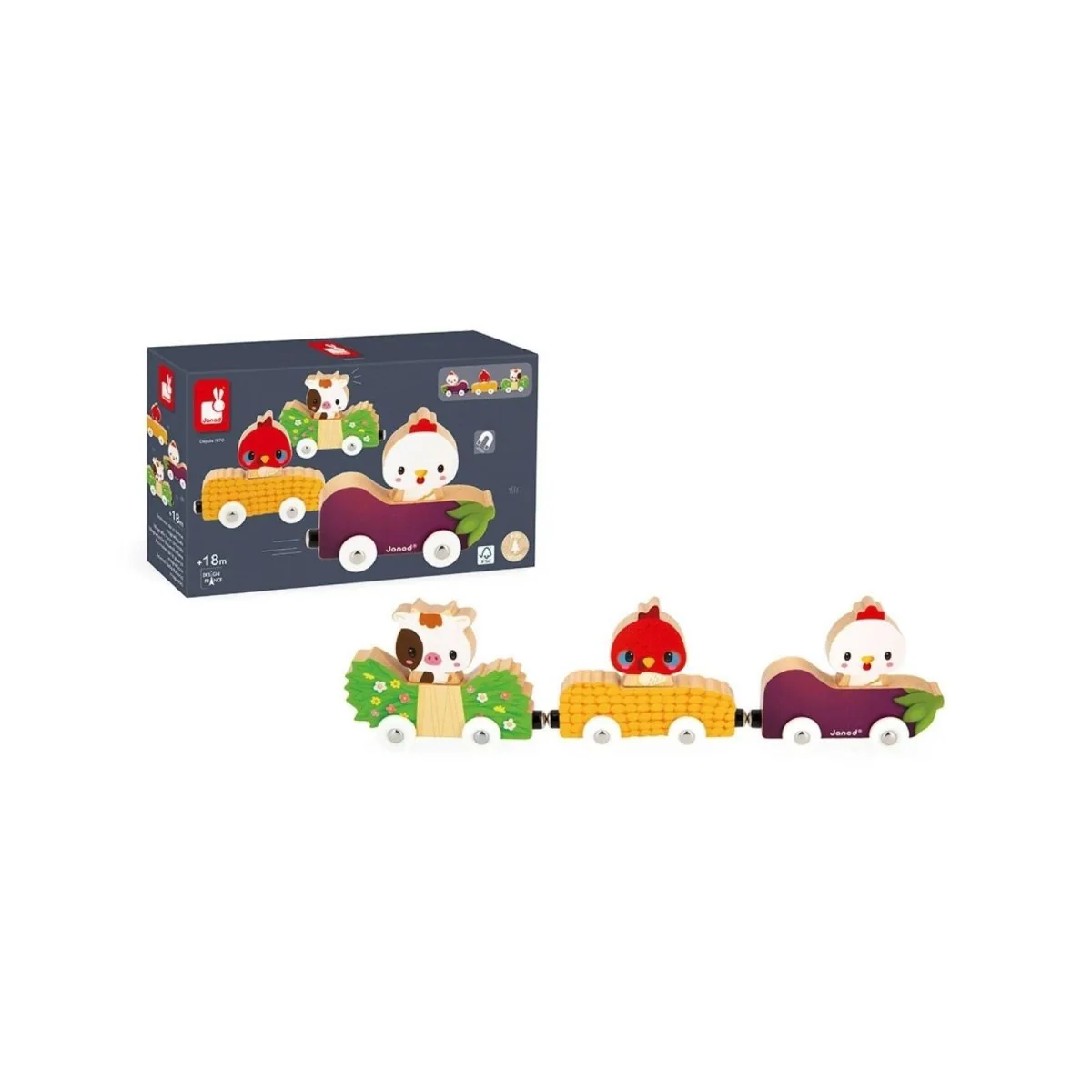Janod Magnetic Pets - Farm - Image 4