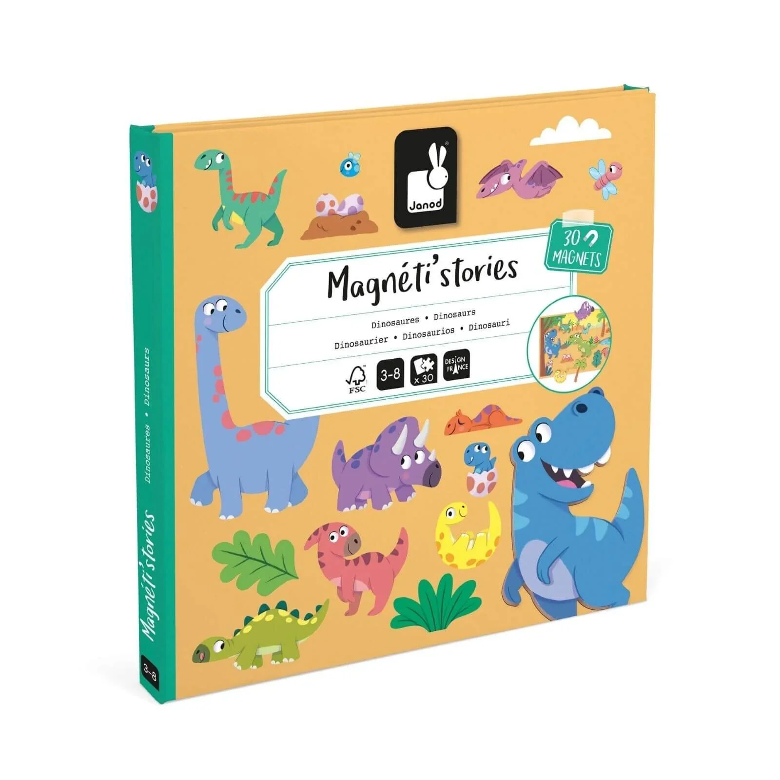 Janod Magneti'stories Dinosaurs - Image 8