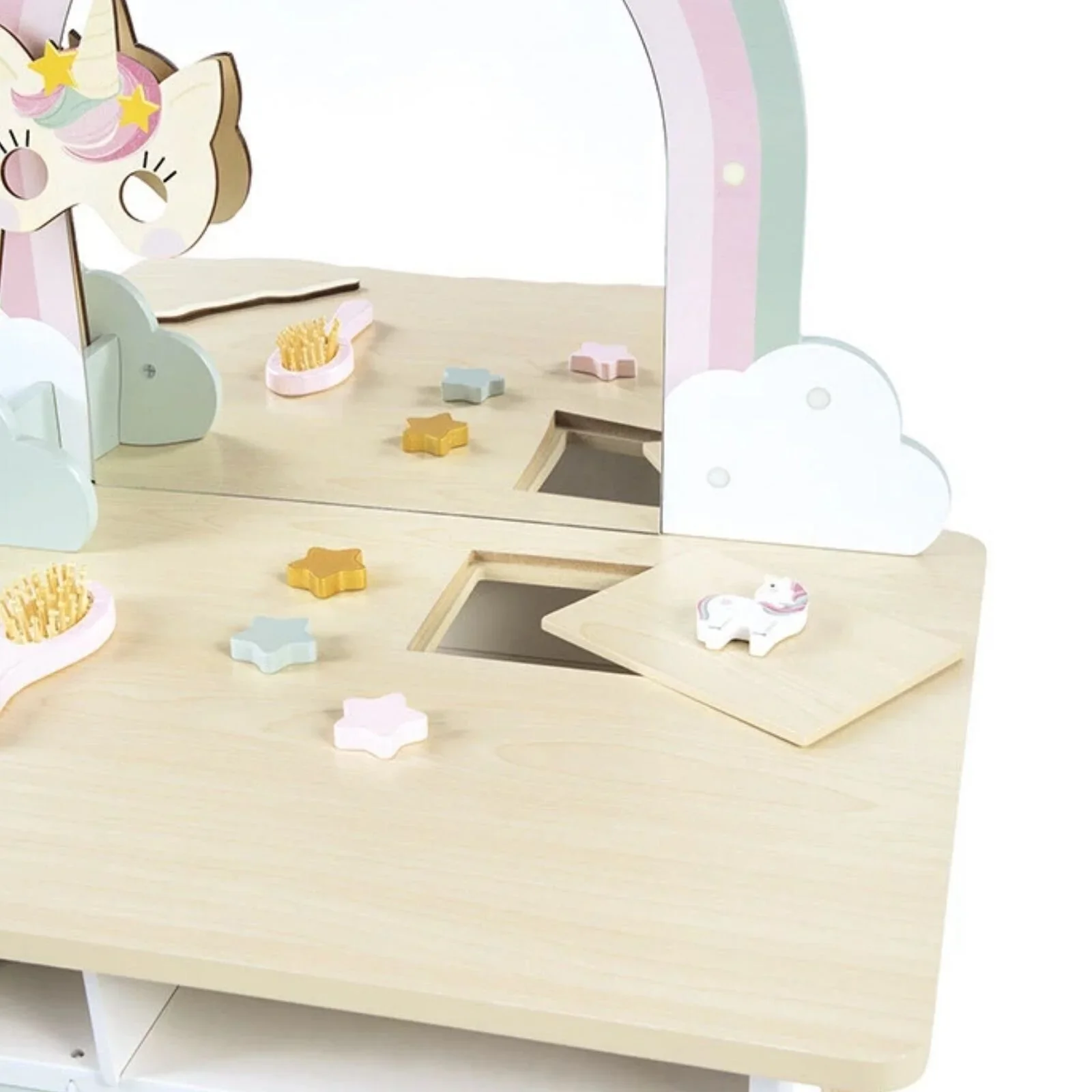Janod Wooden Dressing Table - Unicorn - Image 2