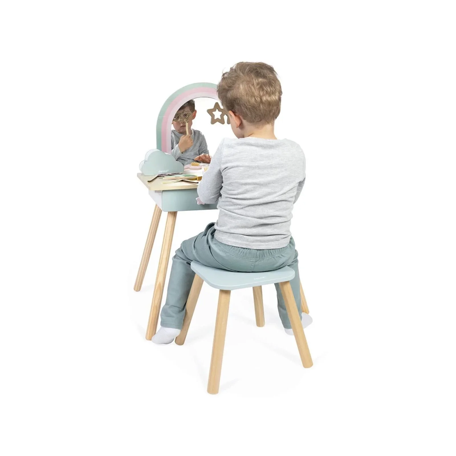 Janod Wooden Dressing Table - Unicorn - Image 6