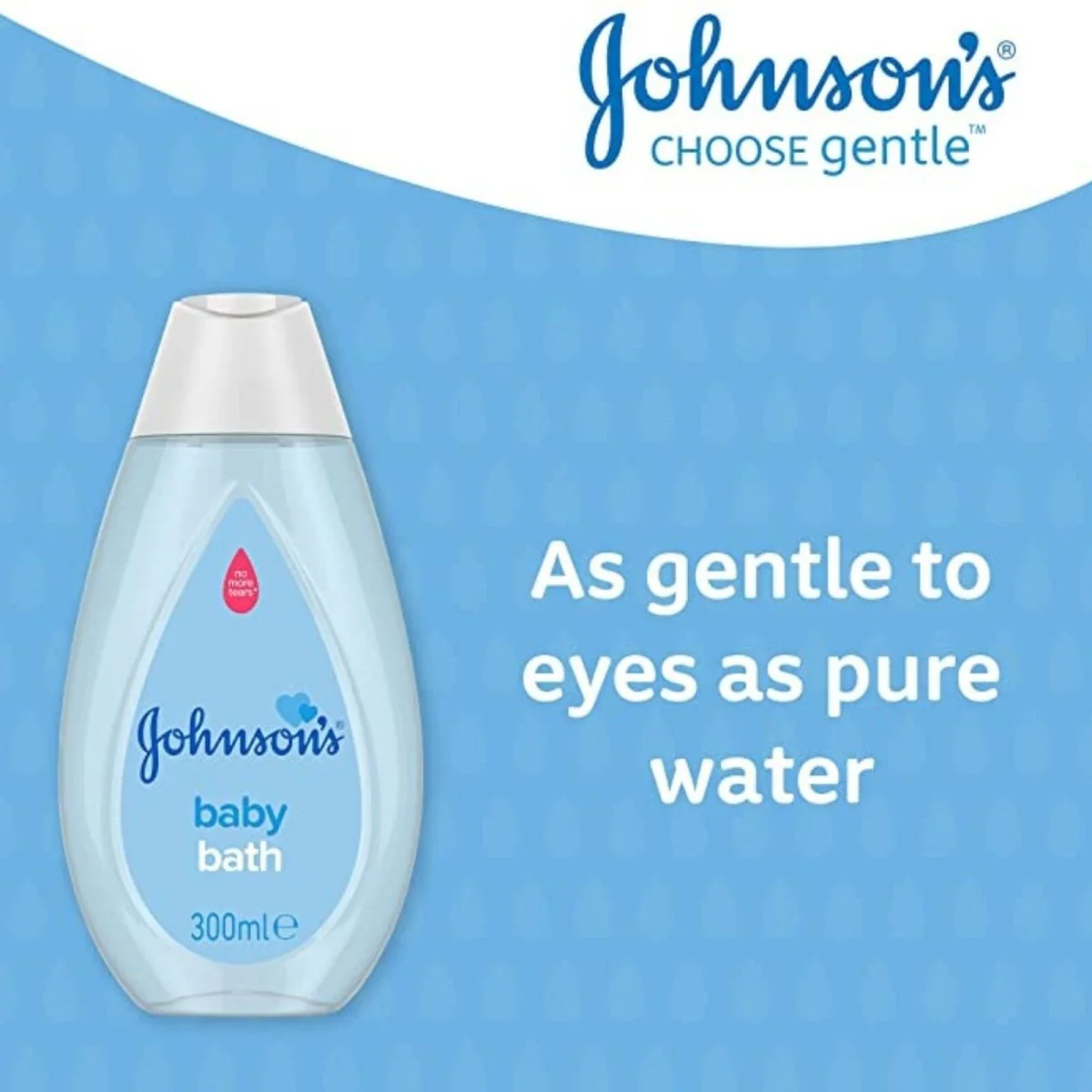 Johnson's Baby Bath 300ml - Image 2