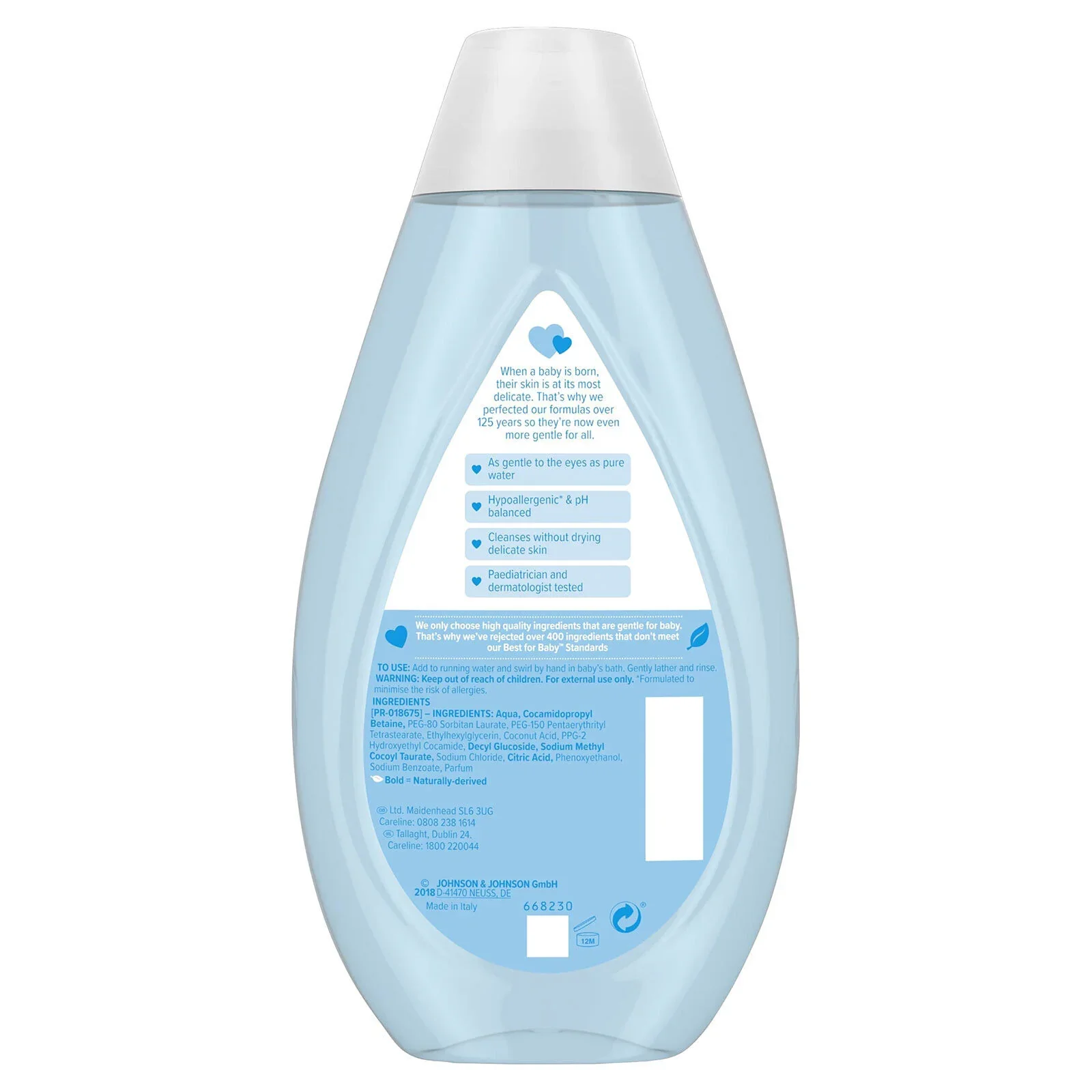Johnson's Baby Bath 500ml - Image 2