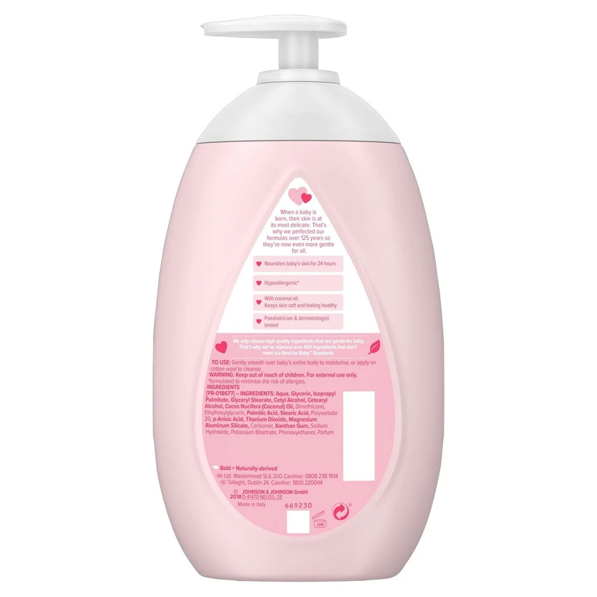 Johnson's Baby Lotion 500ml - Image 2