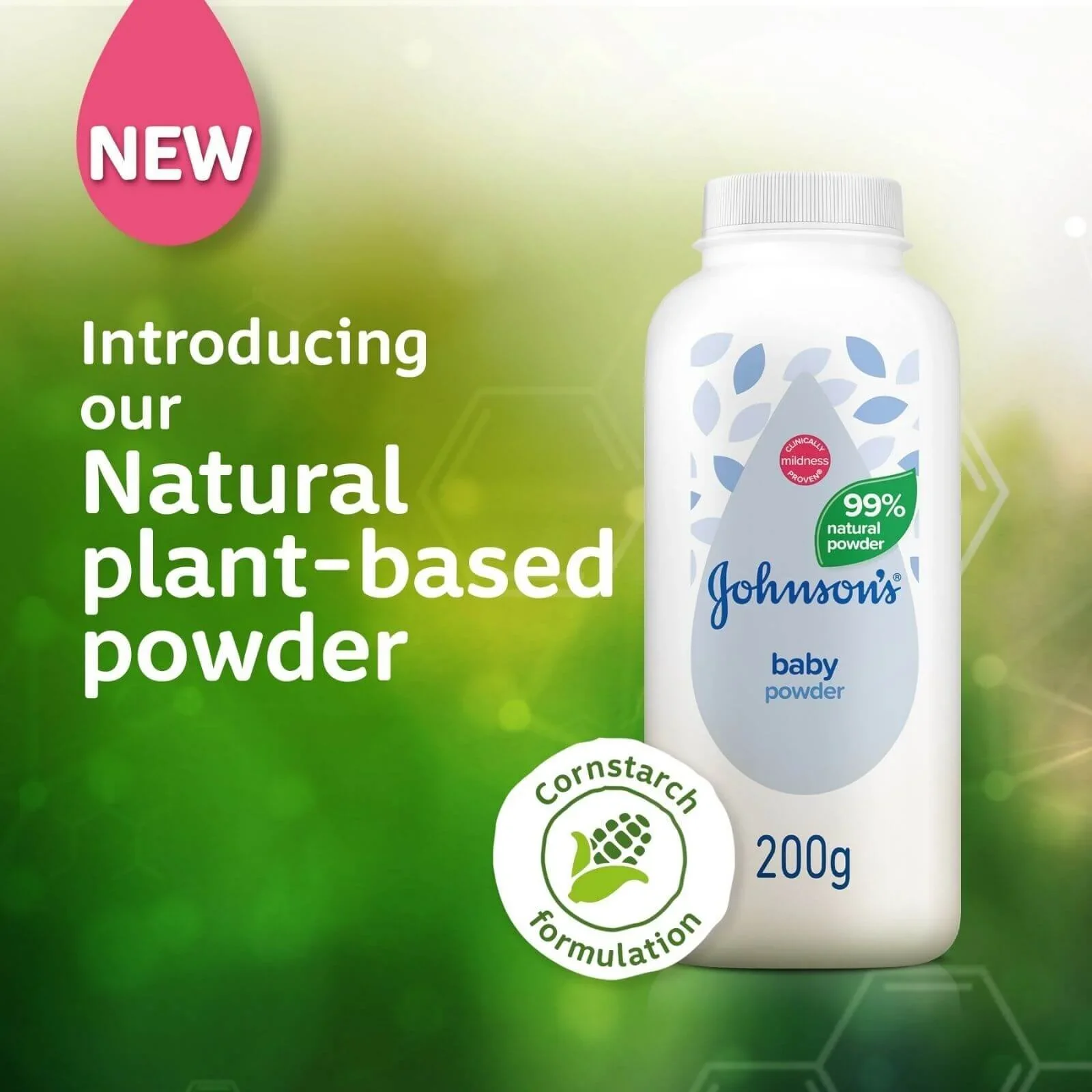 Johnson's Baby Powder Natural 200g - Image 7