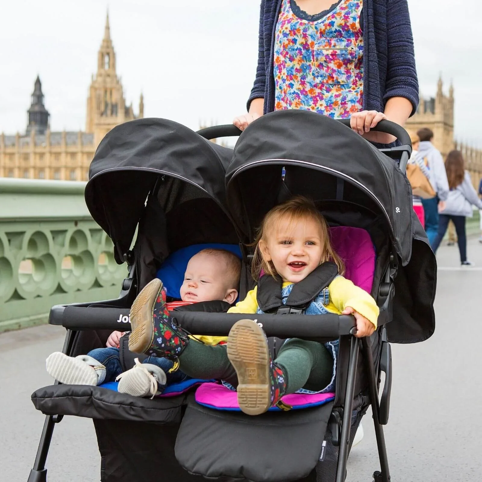 Joie Aire Twin Stroller - Dark Pewter - Image 8