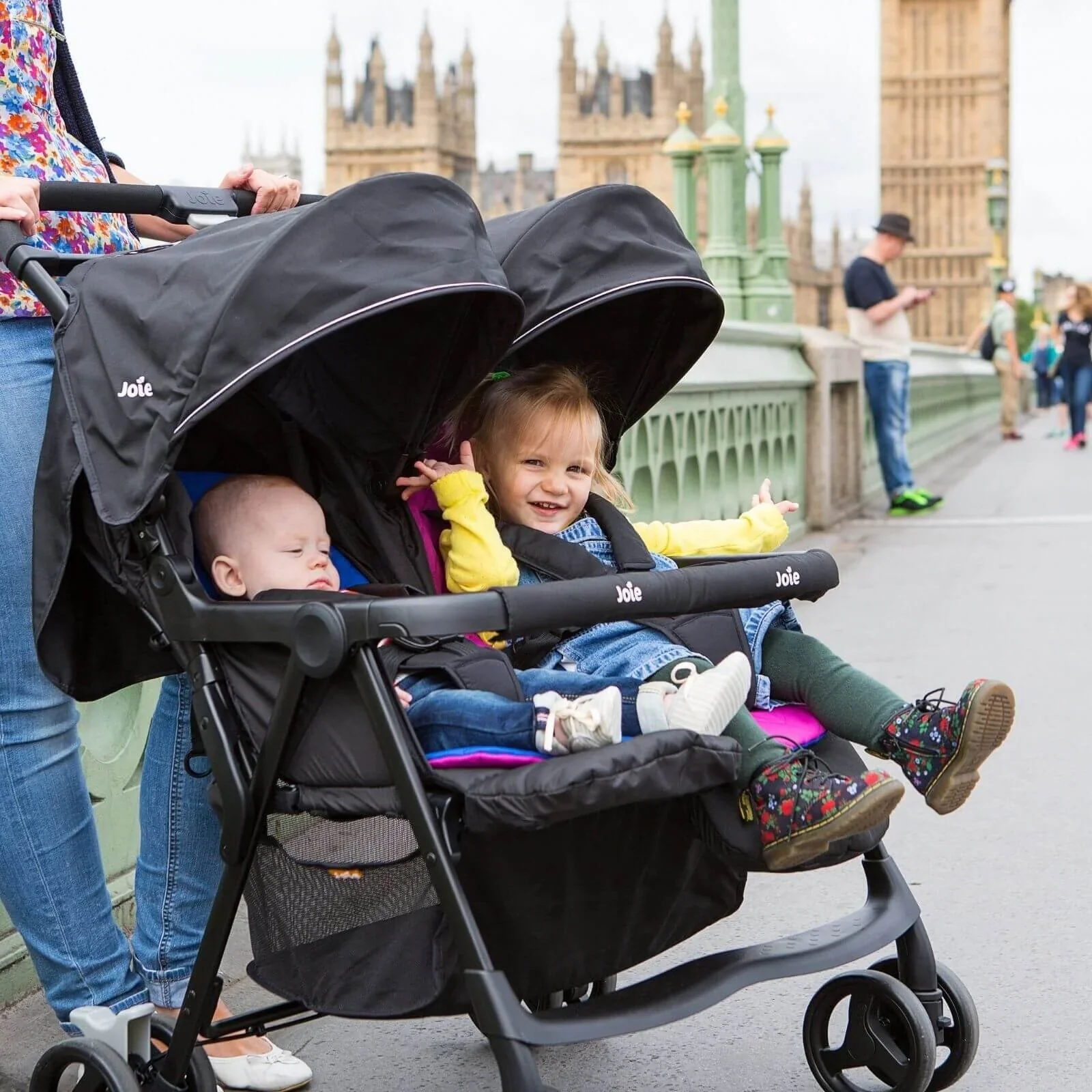 Joie Aire Twin Stroller - Dark Pewter - Image 9