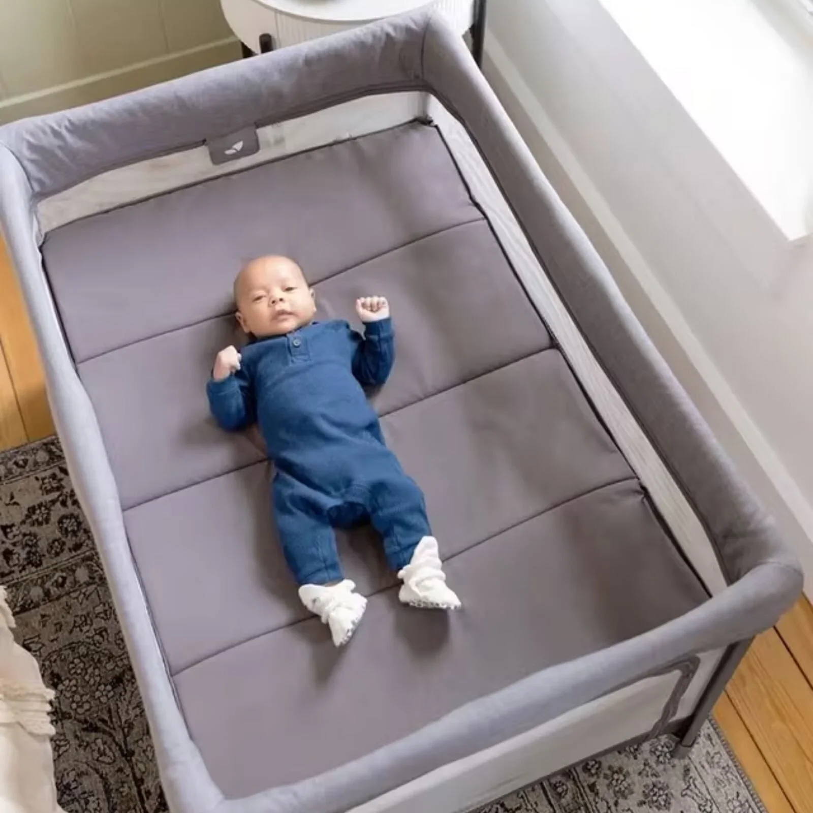 Joie Amigo Travel Cot - Thunder - Image 7