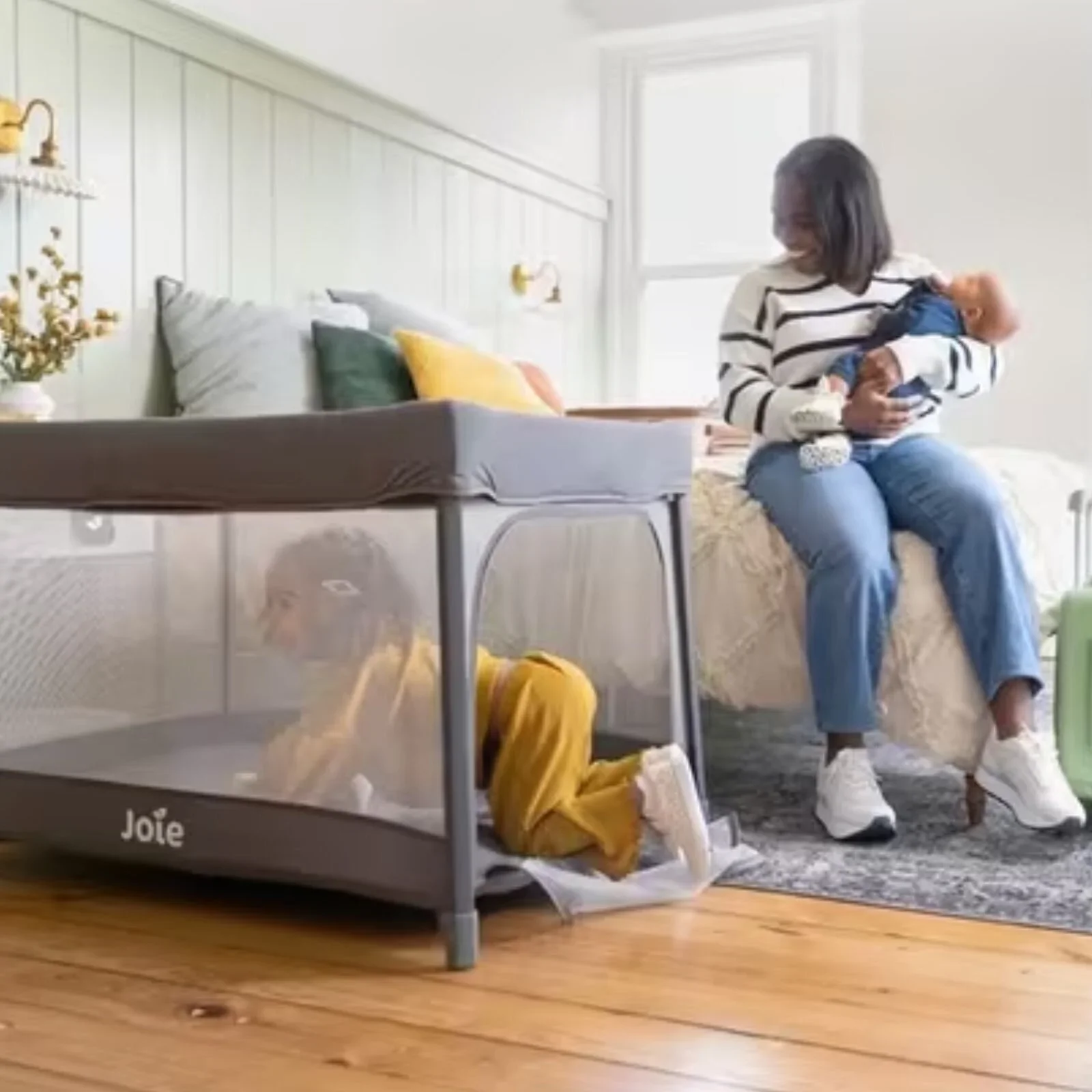 Joie Amigo Travel Cot - Thunder - Image 8