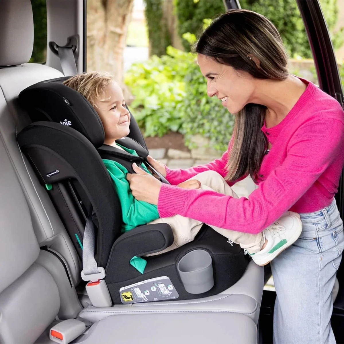 Joie Elevate R129 Group 1/2/3 Car Seat - Shale - Image 7