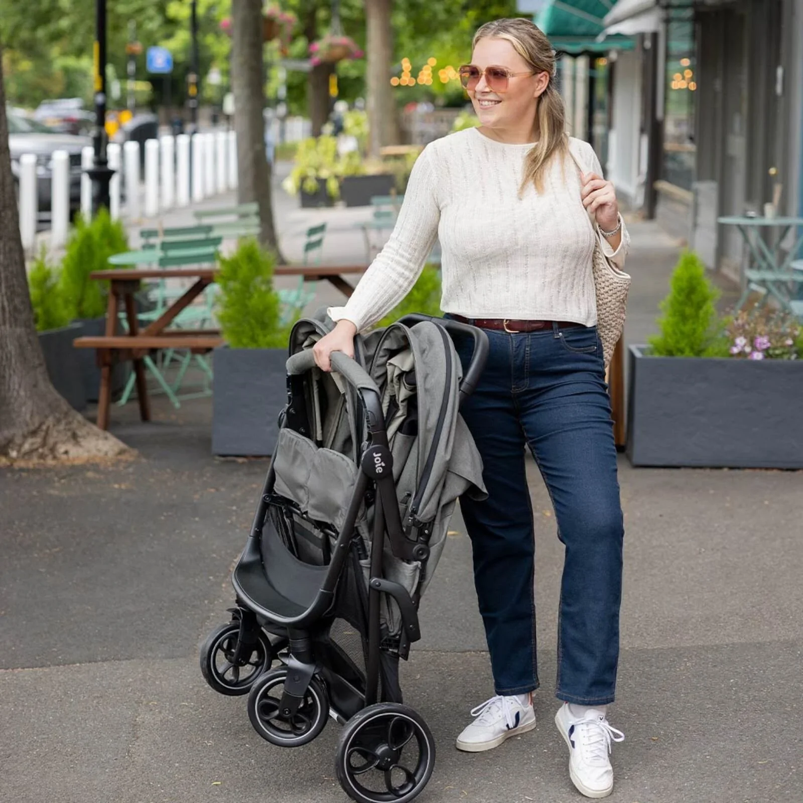 Joie Estrella Signature Double Stroller - Evergreen - Image 10