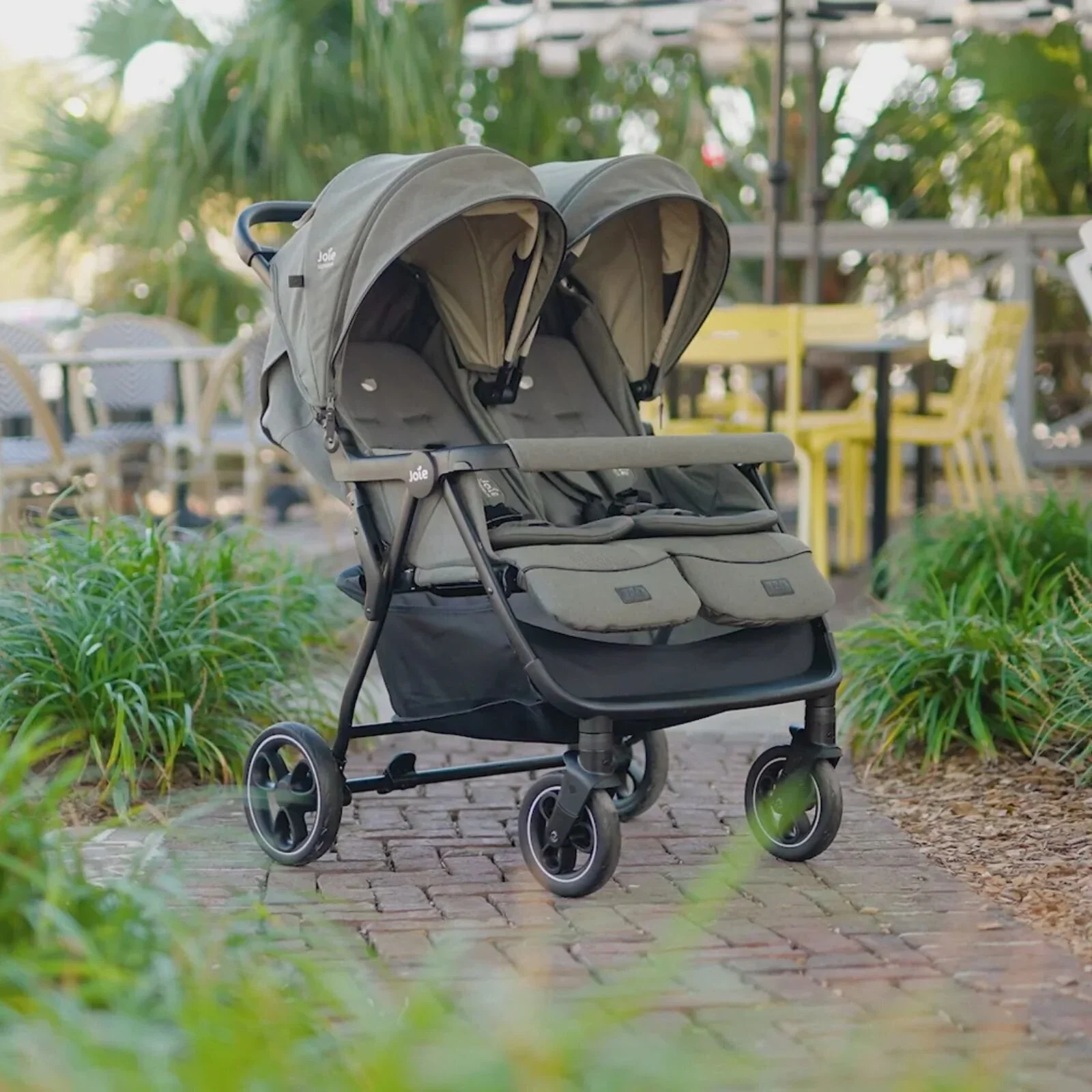 Joie Estrella Signature Double Stroller - Evergreen - Image 6