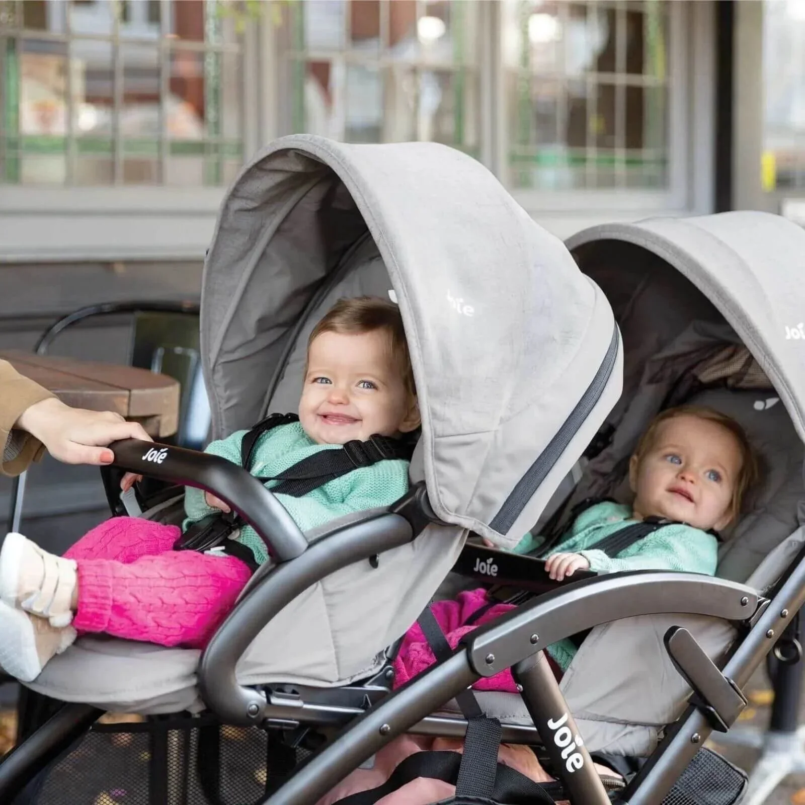 Joie EvaLite Duo Stroller - Pebble - Image 8