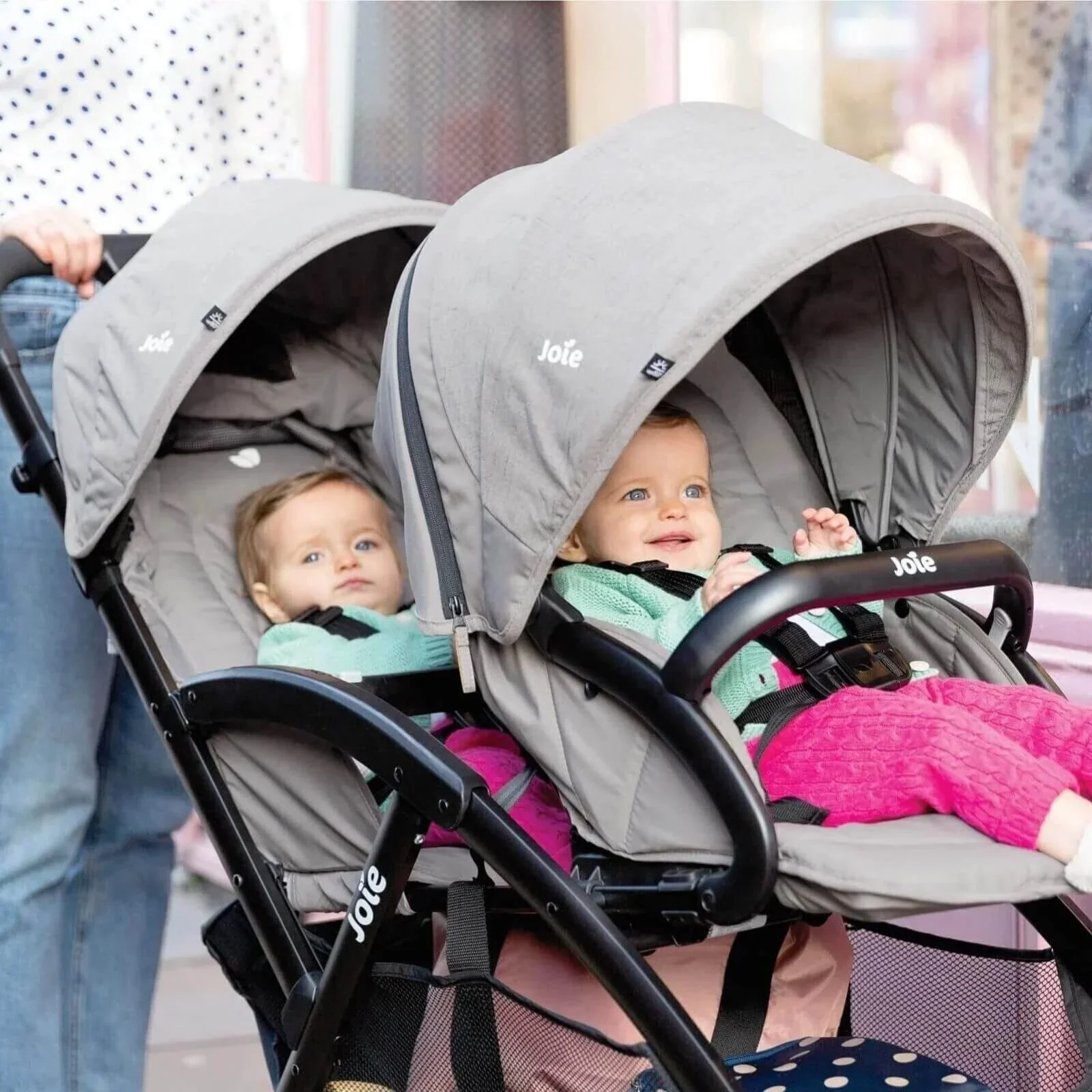 Joie EvaLite Duo Stroller - Pebble - Image 9