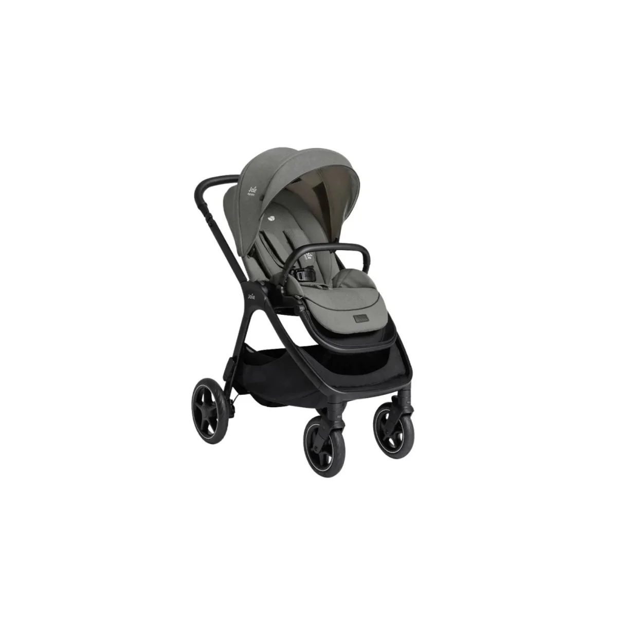 Joie Finit Flex Signature Pushchair with I-Level Car Seat & Base & Ramble XL Signature Carrycot Travel System - Evergreen - Image 2