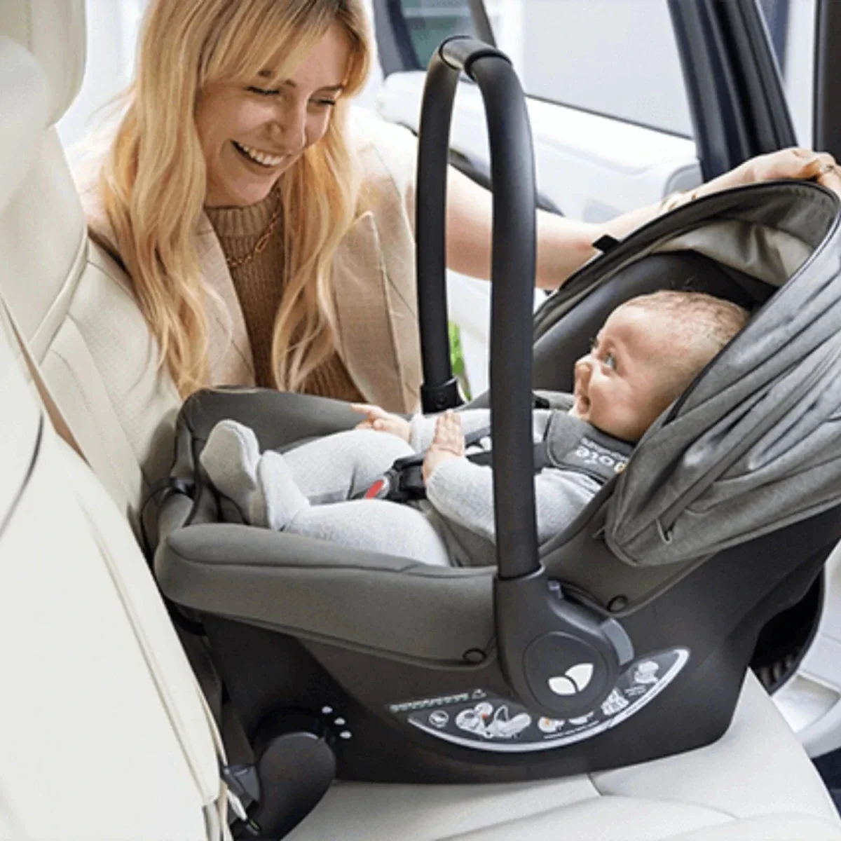 Joie i-Juva & i-Size Group 0+ Infant Carrier - Shale - Image 8