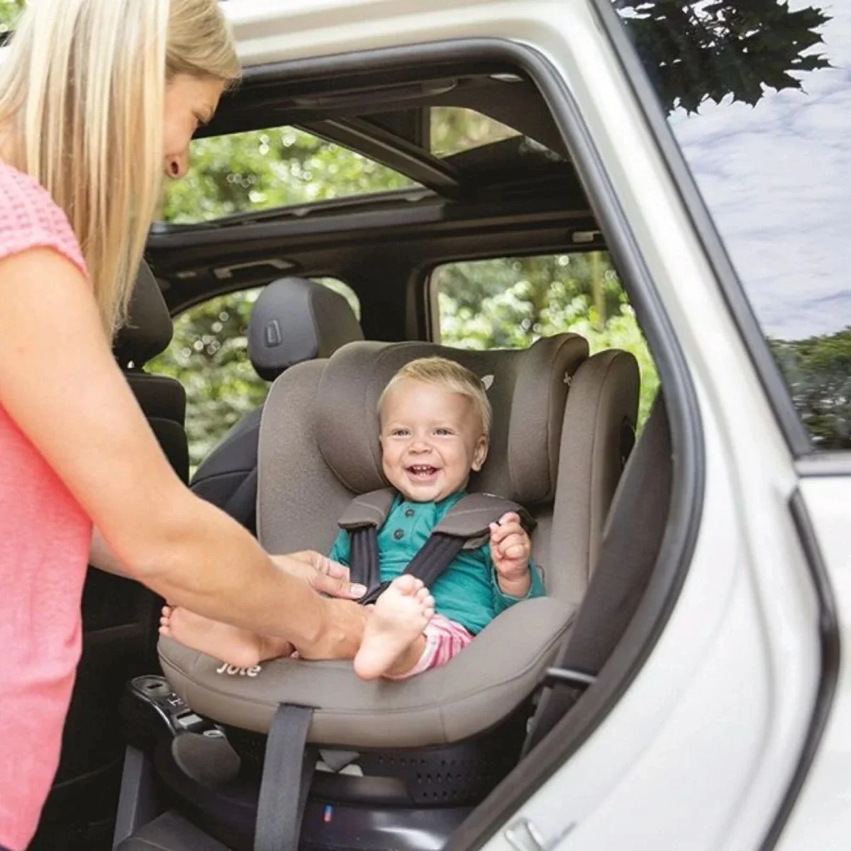 Joie i-Spin 360 i-Size 0+/1 Car Seat - Thunder - Image 10
