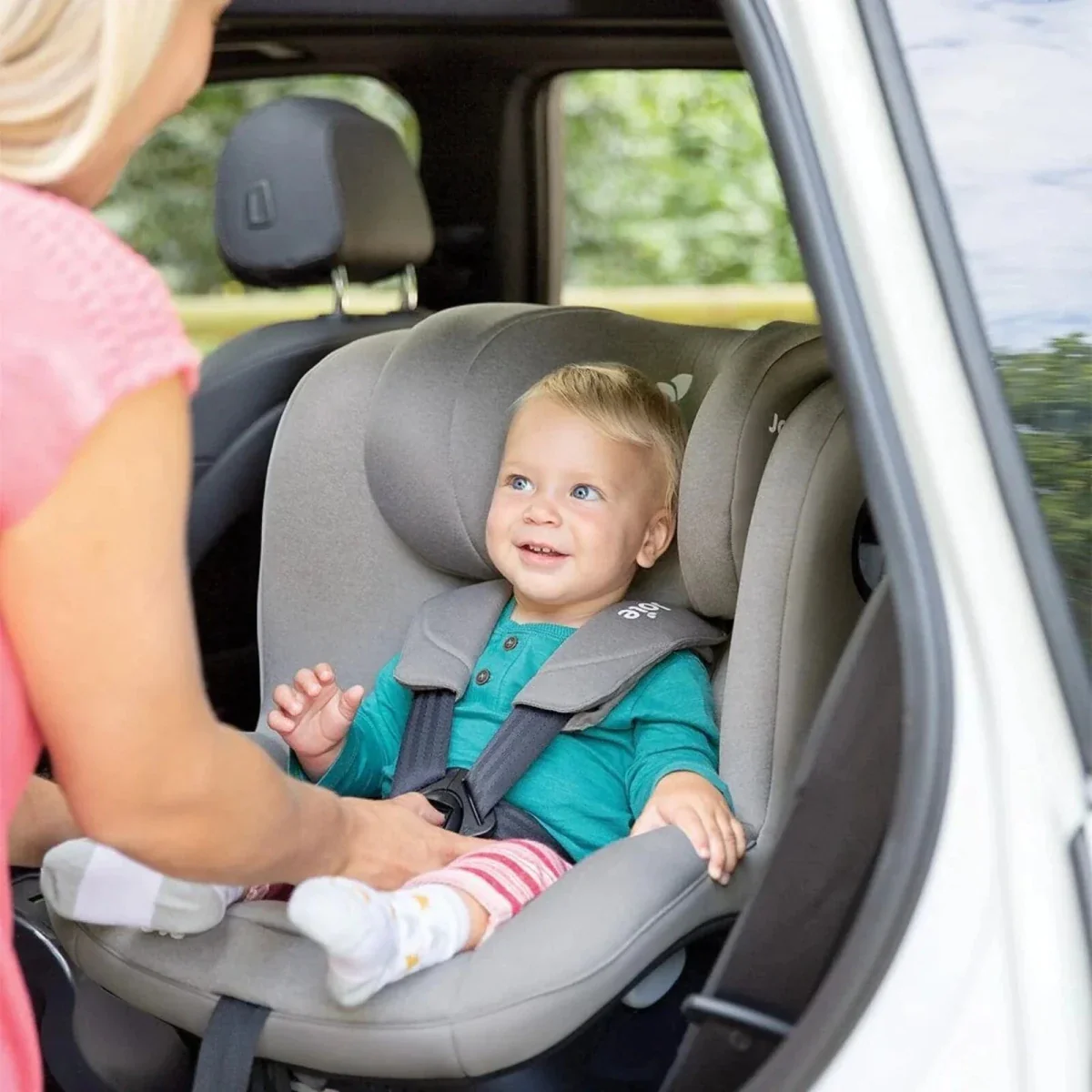 Joie i-Spin 360 i-Size 0+/1 Car Seat - Thunder - Image 7