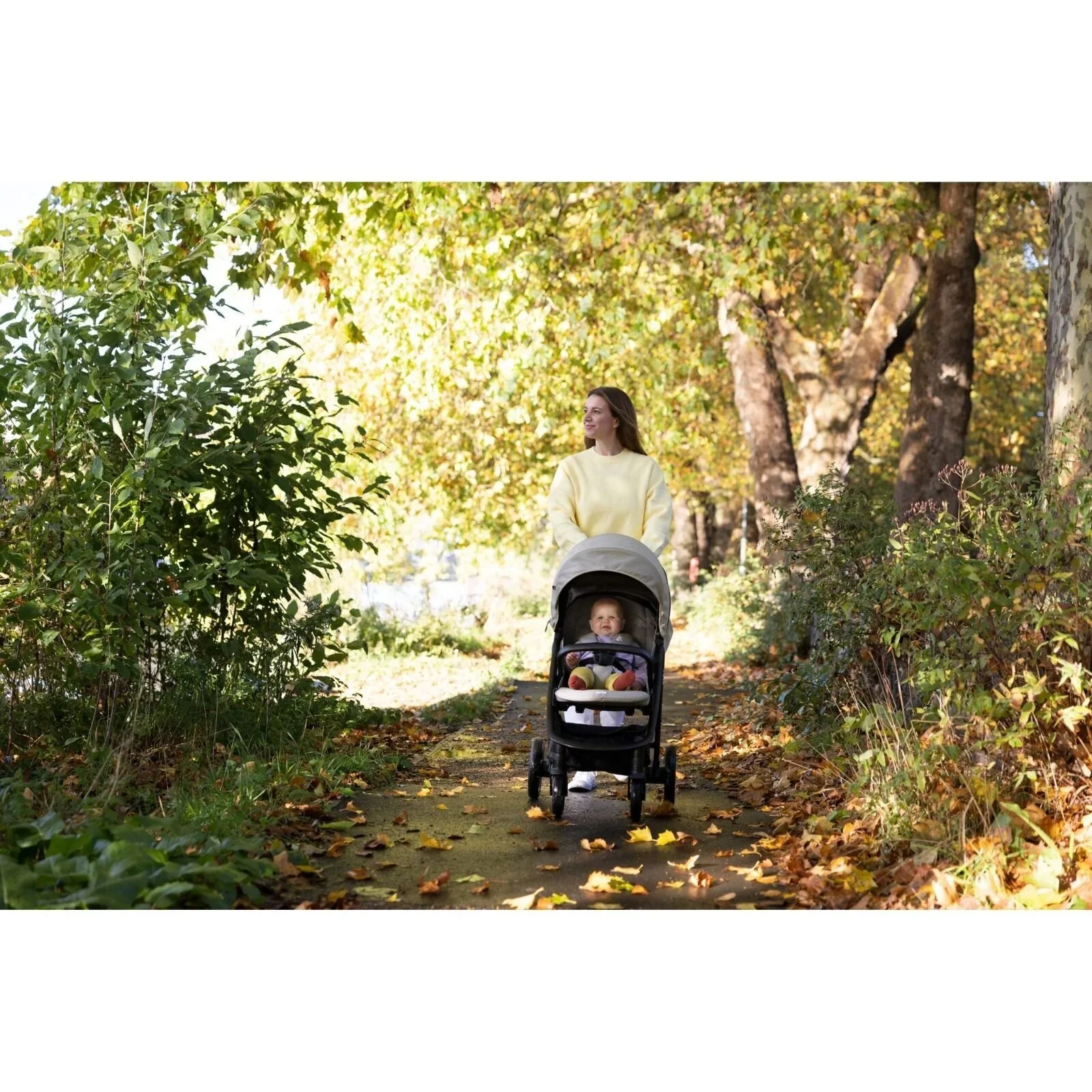 Joie Litetrax Pro Stroller - Pebble - Image 6