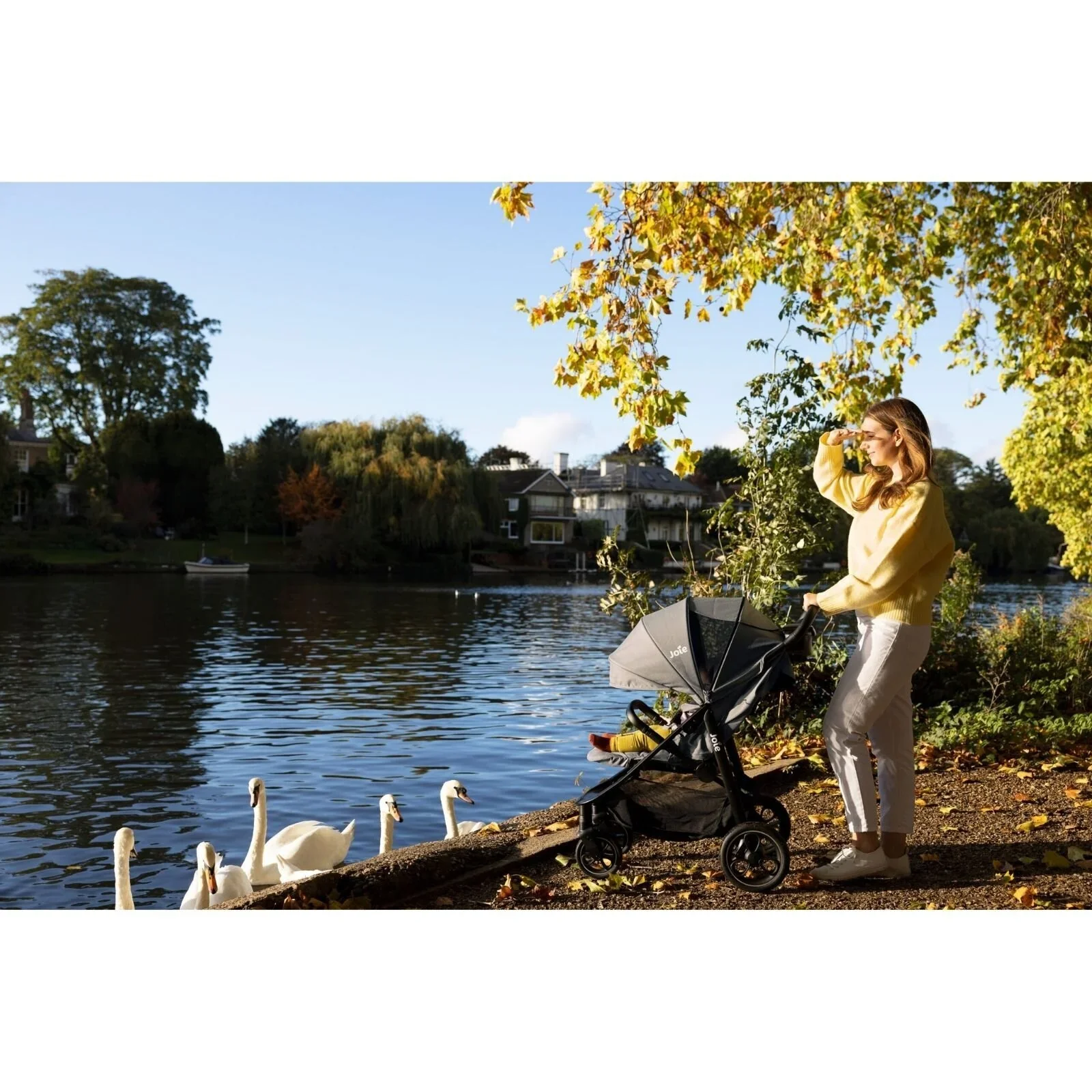 Joie Litetrax Pro Stroller - Pebble - Image 7